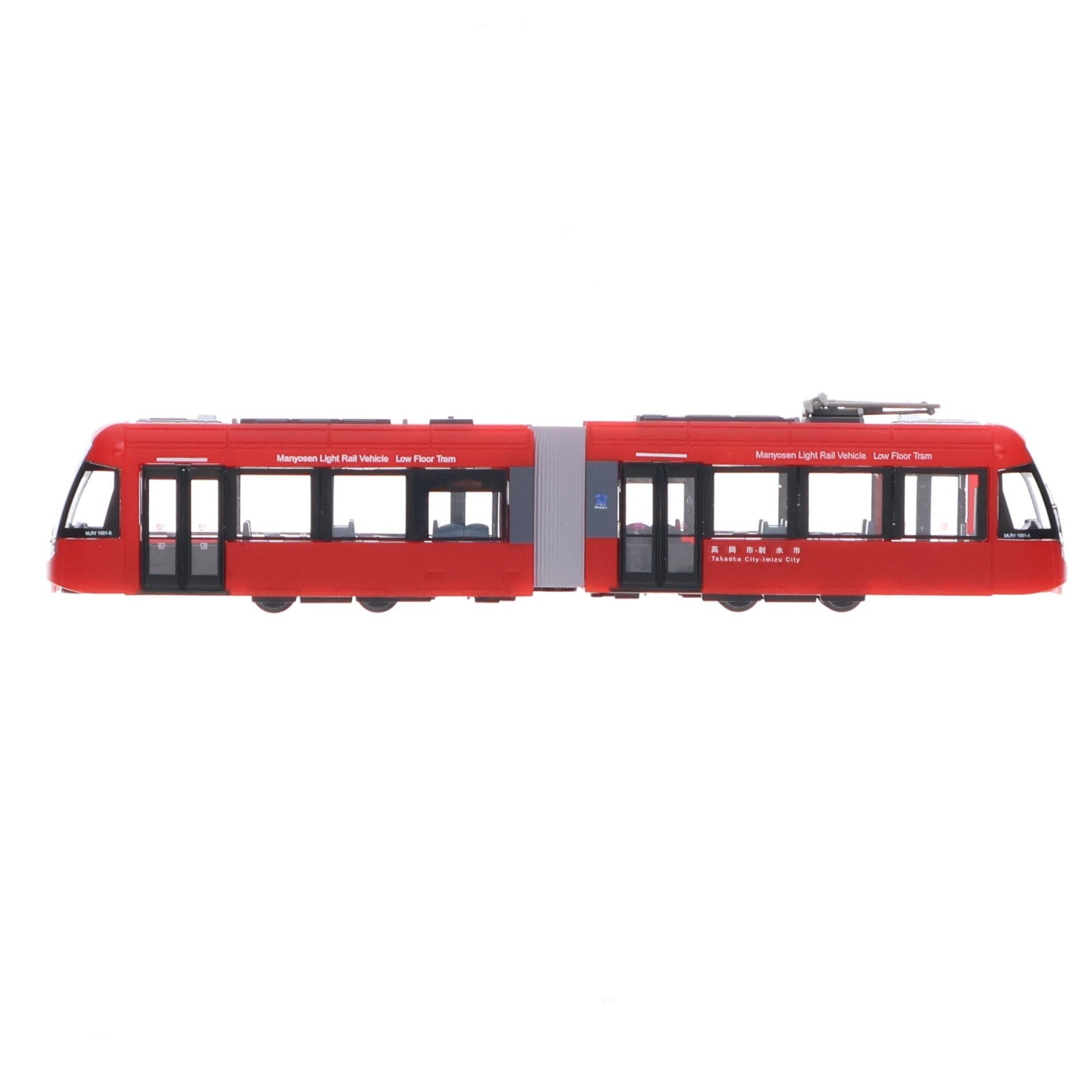 【中古即納】[RWM] 224099 鉄道コレクション(鉄コレ) 万葉線 MLRV1000型 アイトラム(動力無し) Nゲージ 鉄道模型 TOMYTEC(トミーテック)(20100430)