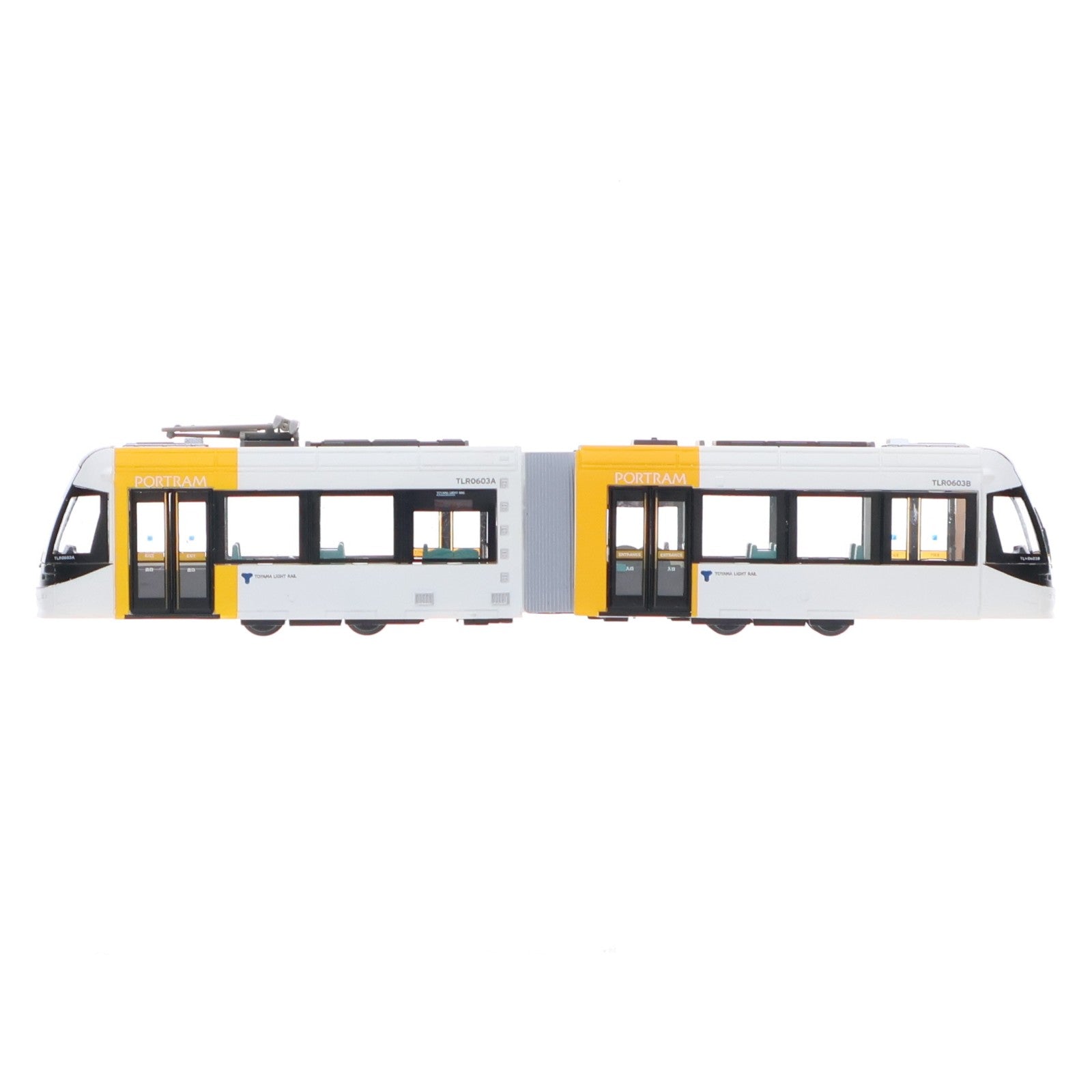 【中古即納】[RWM] 223832 鉄道コレクション(鉄コレ) 富山ライトレール TLR0603 黄(動力無し) Nゲージ 鉄道模型 TOMYTEC(トミーテック)(20091130)