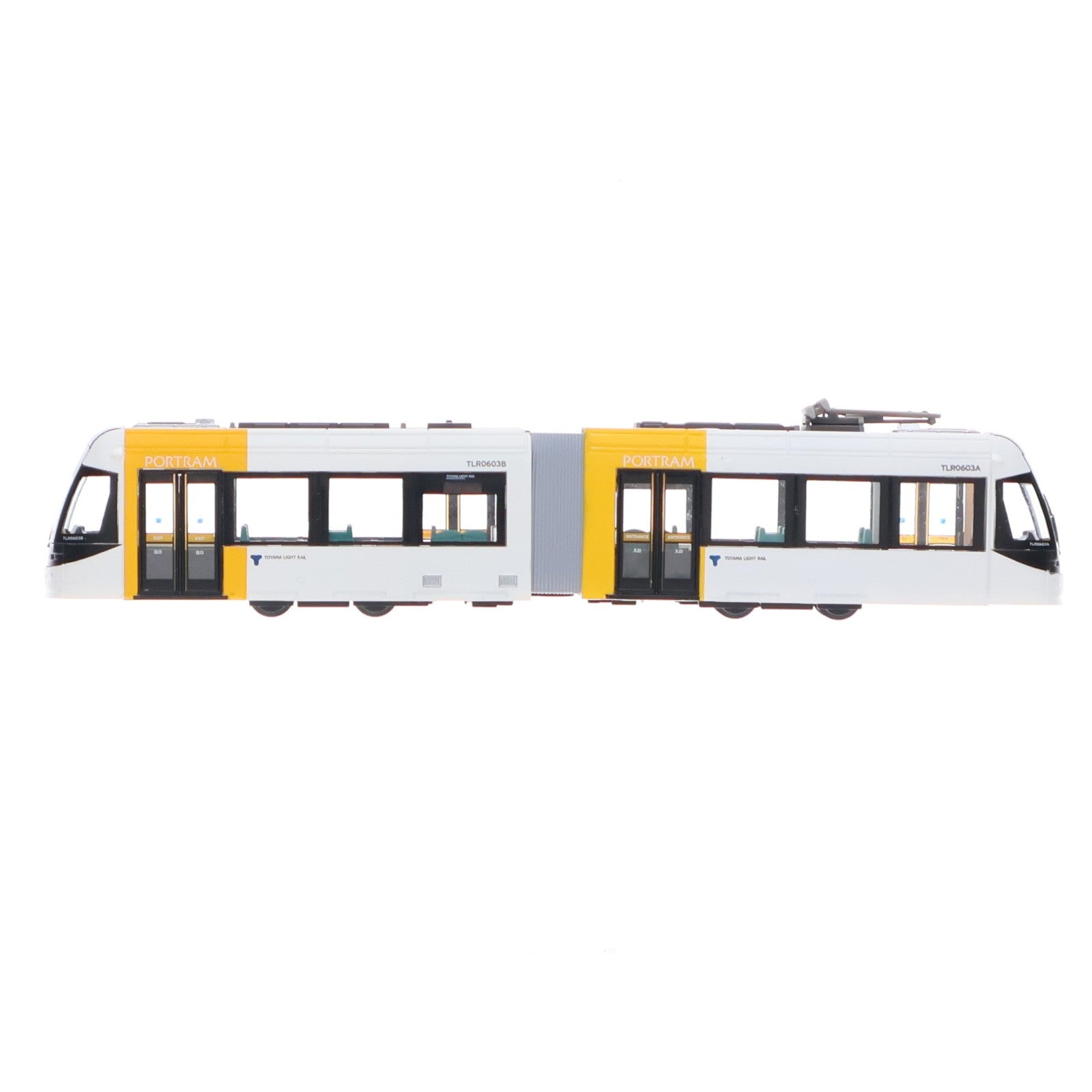 【中古即納】[RWM] 223832 鉄道コレクション(鉄コレ) 富山ライトレール TLR0603 黄(動力無し) Nゲージ 鉄道模型 TOMYTEC(トミーテック)(20091130)