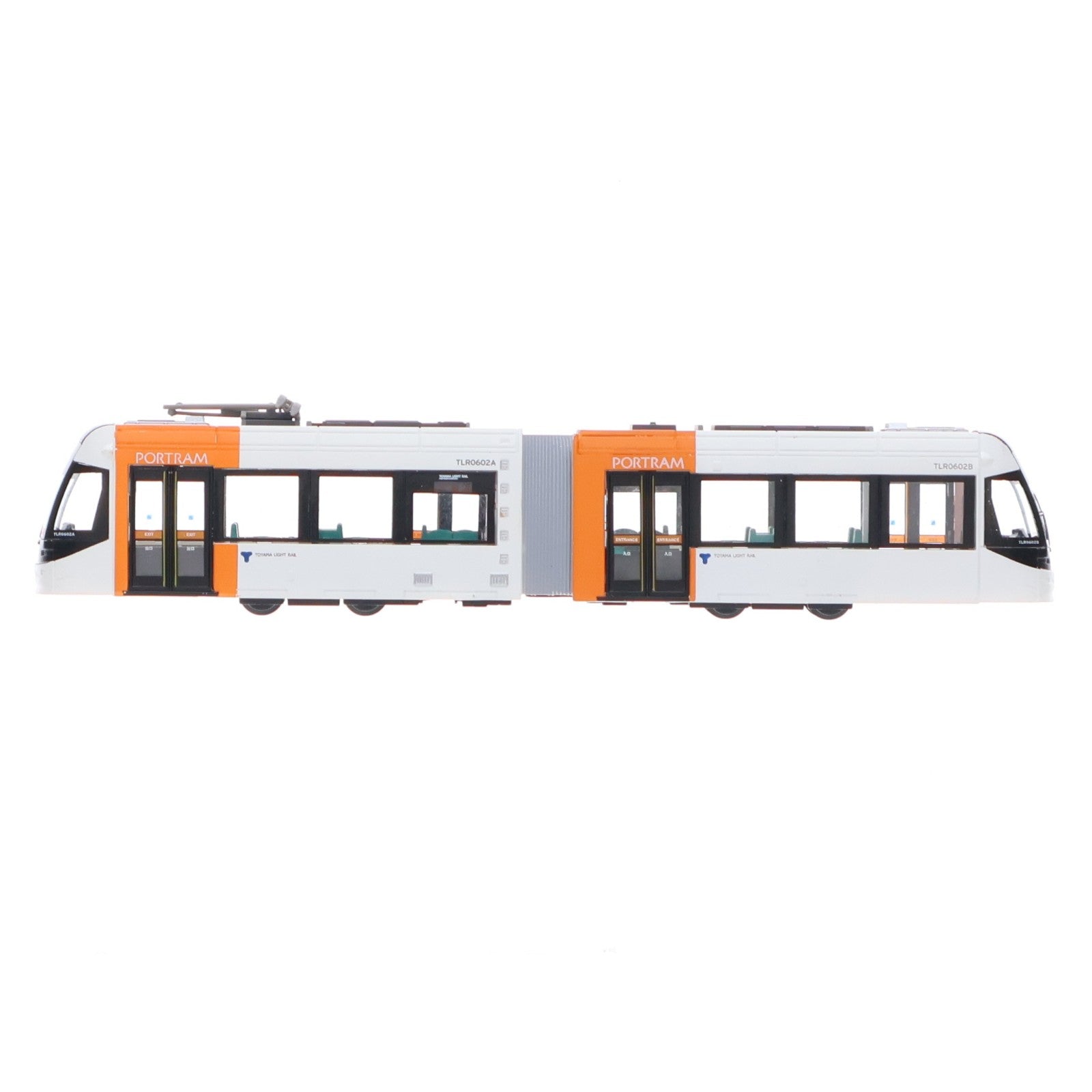【中古即納】[RWM] 223849 鉄道コレクション(鉄コレ) 富山ライトレール TLR0602 橙(動力無し) Nゲージ 鉄道模型 TOMYTEC(トミーテック)(20091130)