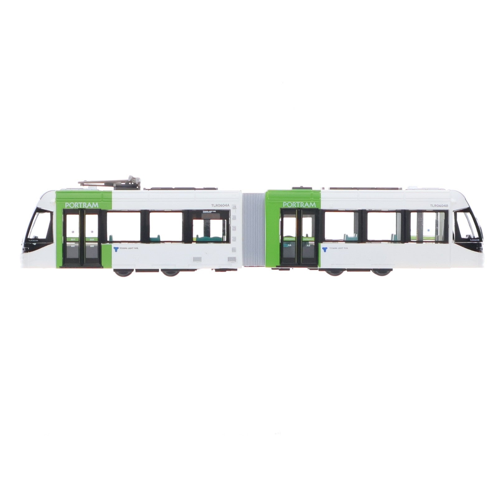 【中古即納】[RWM] 222194 鉄道コレクション(鉄コレ) 富山ライトレール TLR0604 黄緑(動力無し) Nゲージ 鉄道模型 TOMYTEC(トミーテック)(20090831)