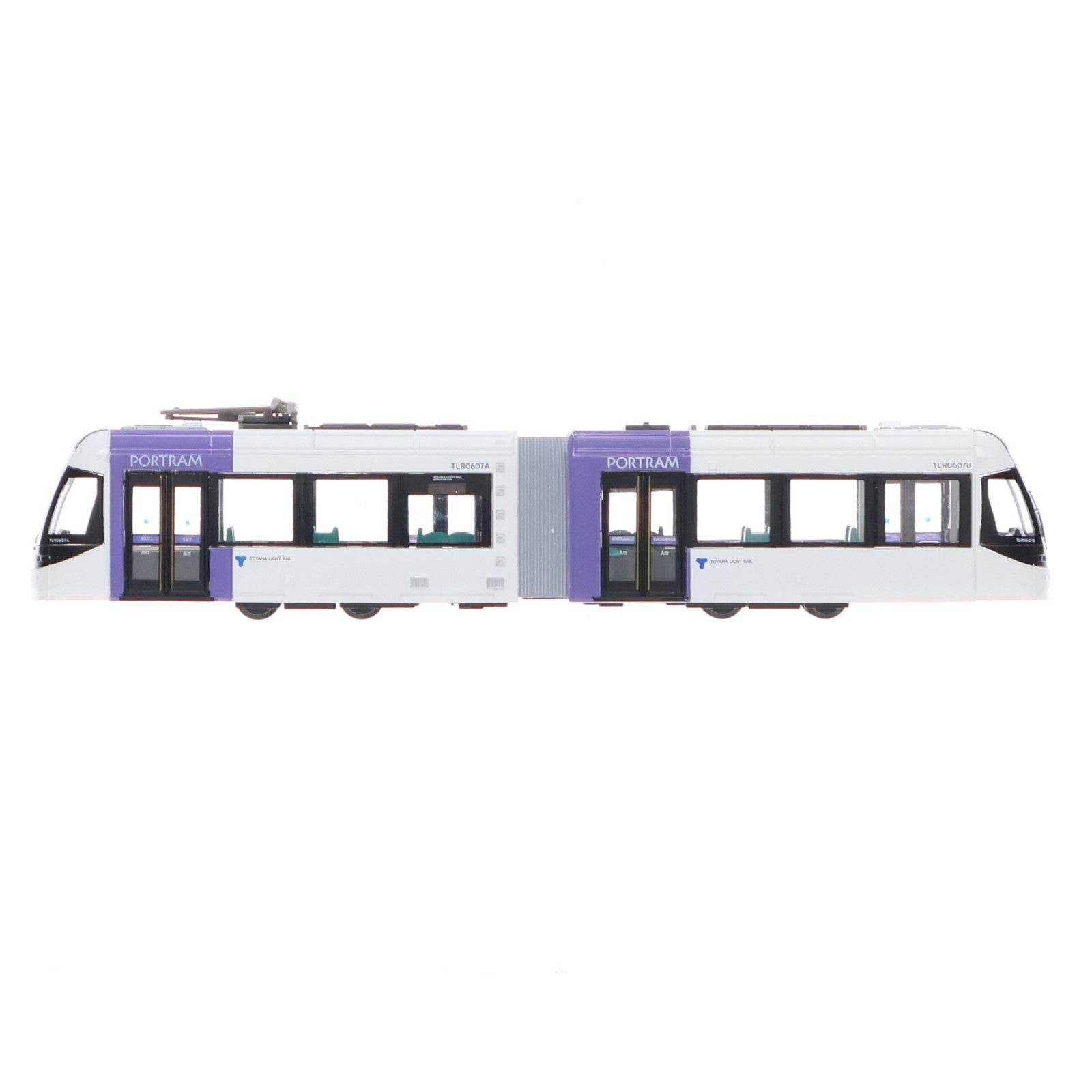 【中古即納】[RWM] 222170 鉄道コレクション(鉄コレ) 富山ライトレール TLR0607 紫(動力無し) Nゲージ 鉄道模型 TOMYTEC(トミーテック)(20090831)