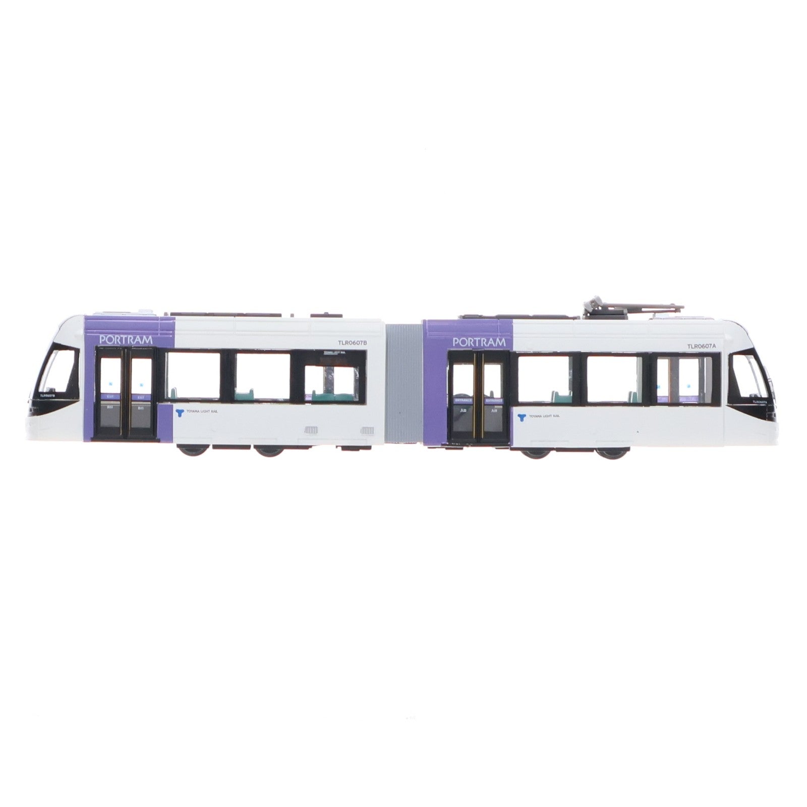 【中古即納】[RWM] 222170 鉄道コレクション(鉄コレ) 富山ライトレール TLR0607 紫(動力無し) Nゲージ 鉄道模型 TOMYTEC(トミーテック)(20090831)