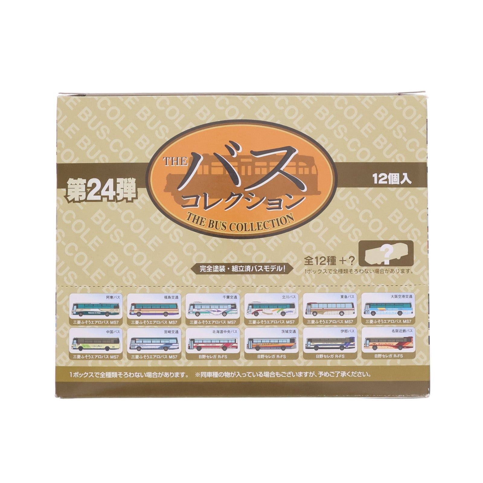 【中古即納】[RWM] (BOX) 287773 ザ・バスコレクション 第24弾 Nゲージ 鉄道模型 (12個) TOMYTEC(トミーテック)(20180701)
