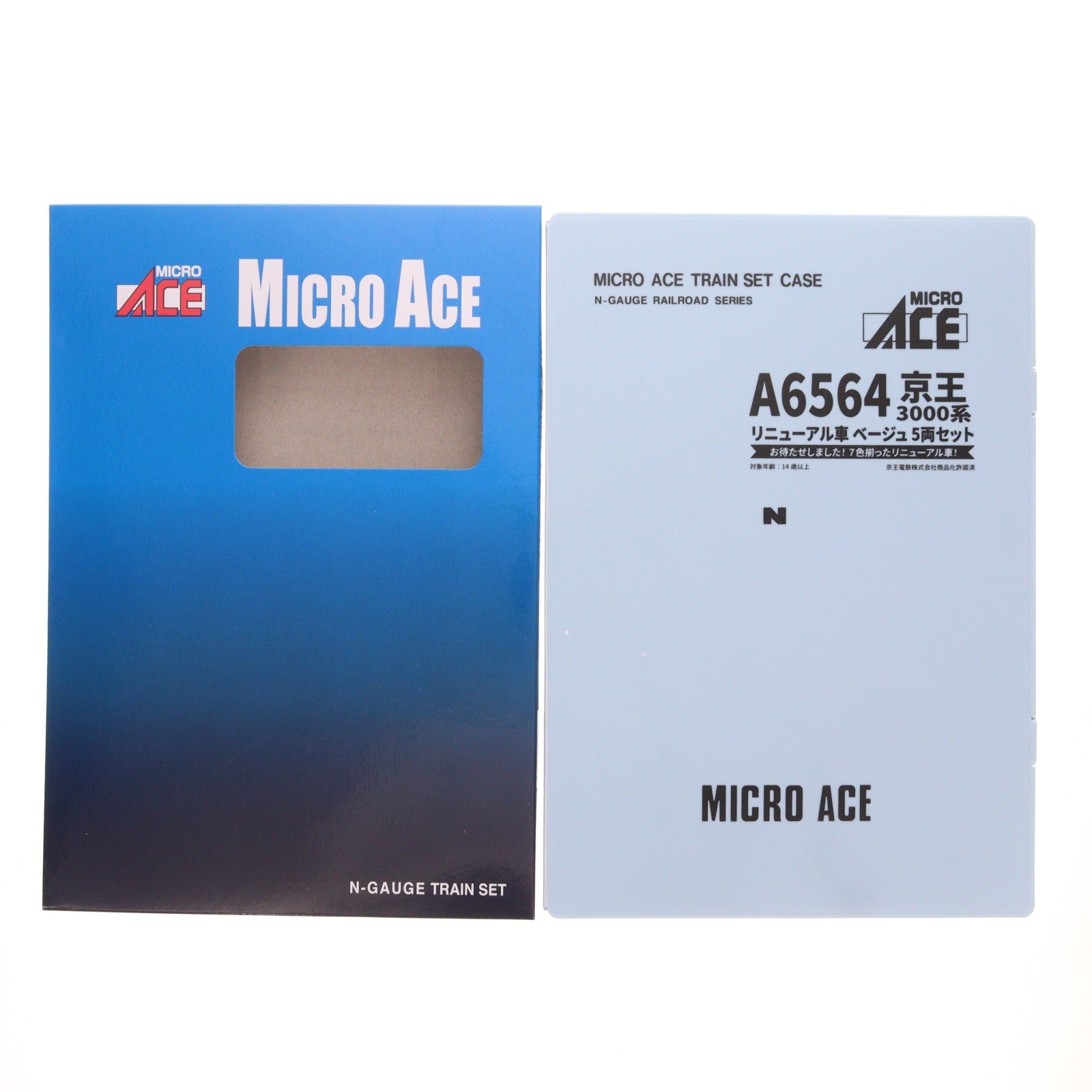 【中古即納】[RWM] A6564 京王3000系 リニューアル車 ベージュ 5両セット(動力付き) Nゲージ 鉄道模型 MICRO ACE(マイクロエース)(20260724)