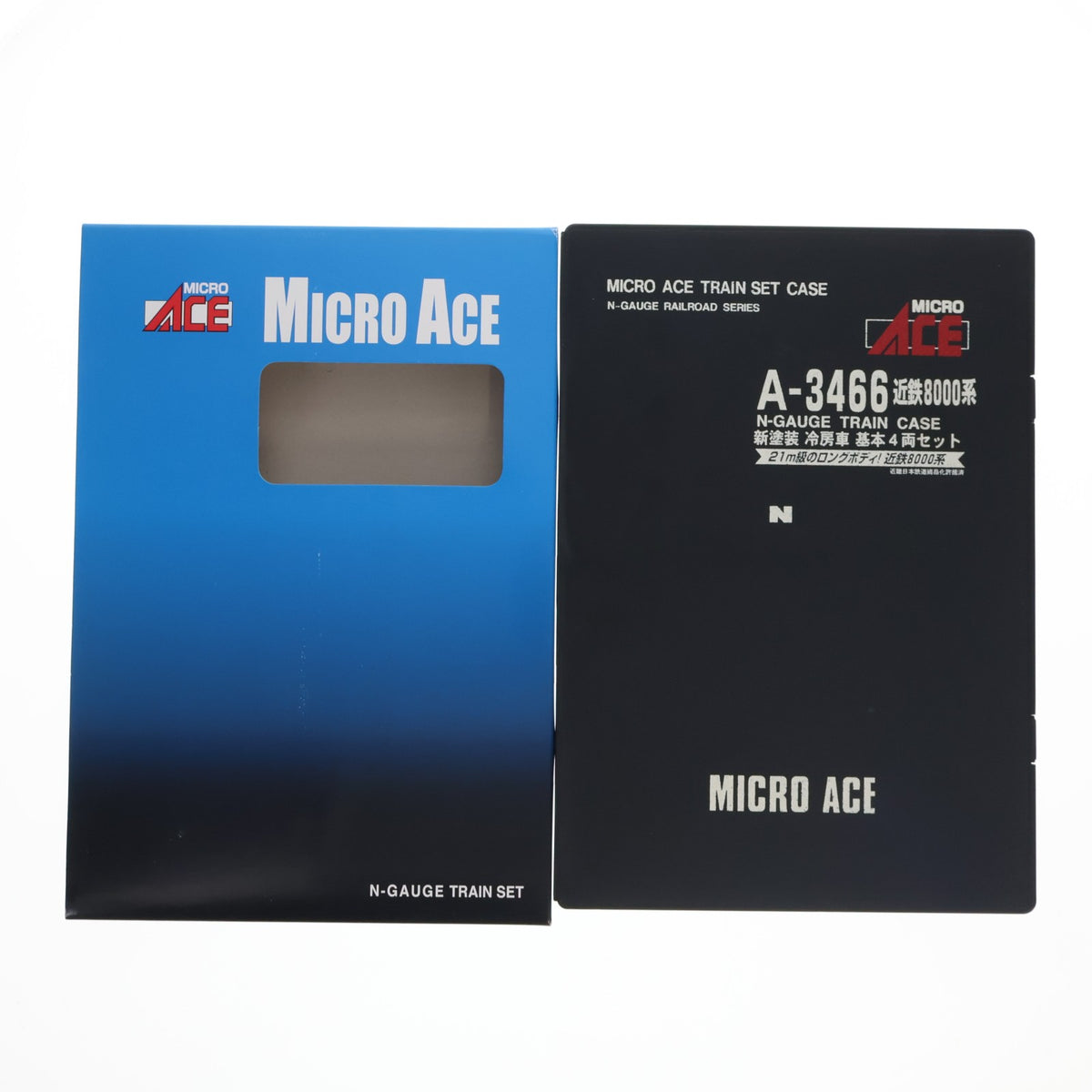 【中古即納】[RWM] A3466 近鉄8000系 新塗装 冷房車 基本4両セット(動力付き) Nゲージ 鉄道模型 MICRO ACE(マイクロエース)(20090830)