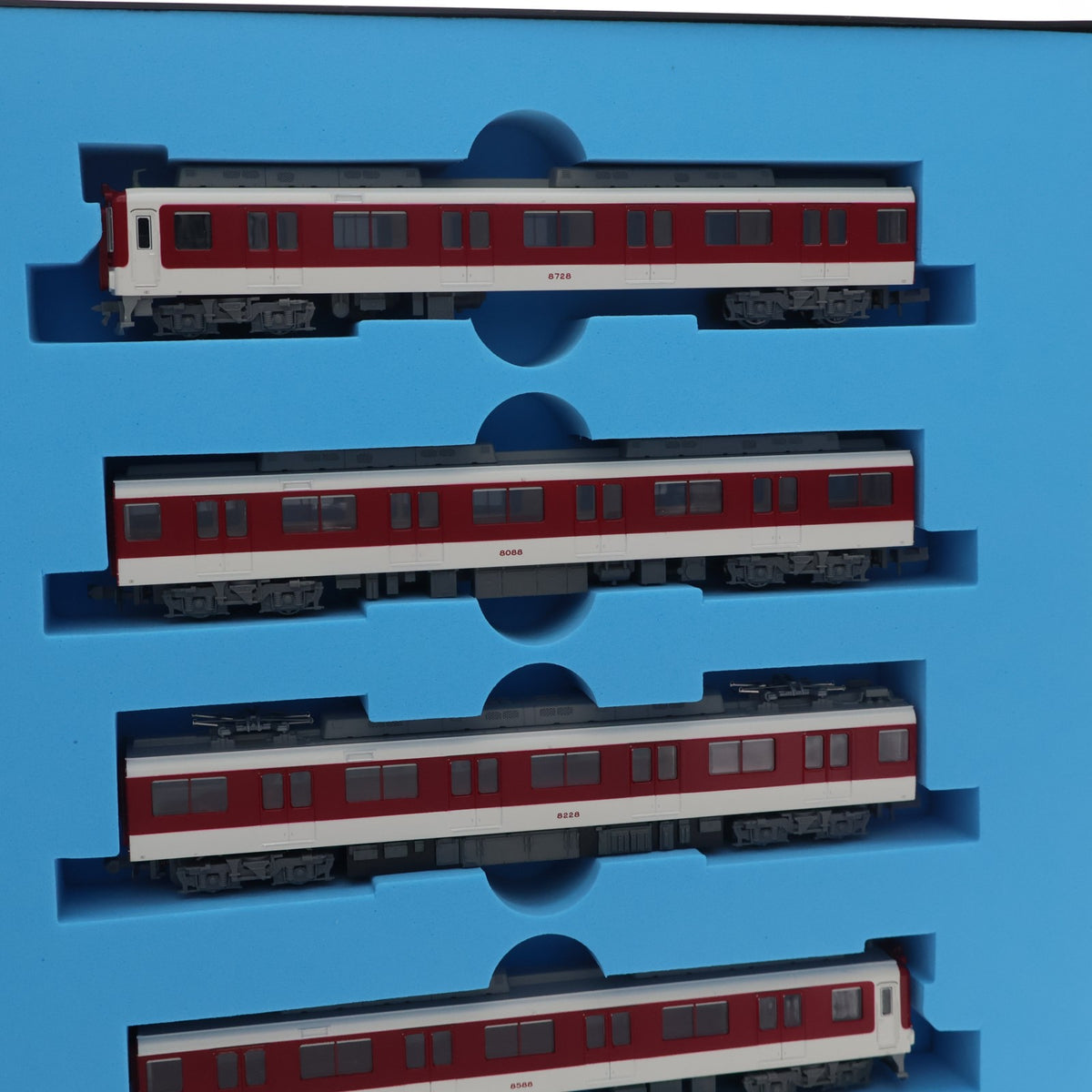 【中古即納】[RWM] A3466 近鉄8000系 新塗装 冷房車 基本4両セット(動力付き) Nゲージ 鉄道模型 MICRO ACE(マイクロエース)(20090830)