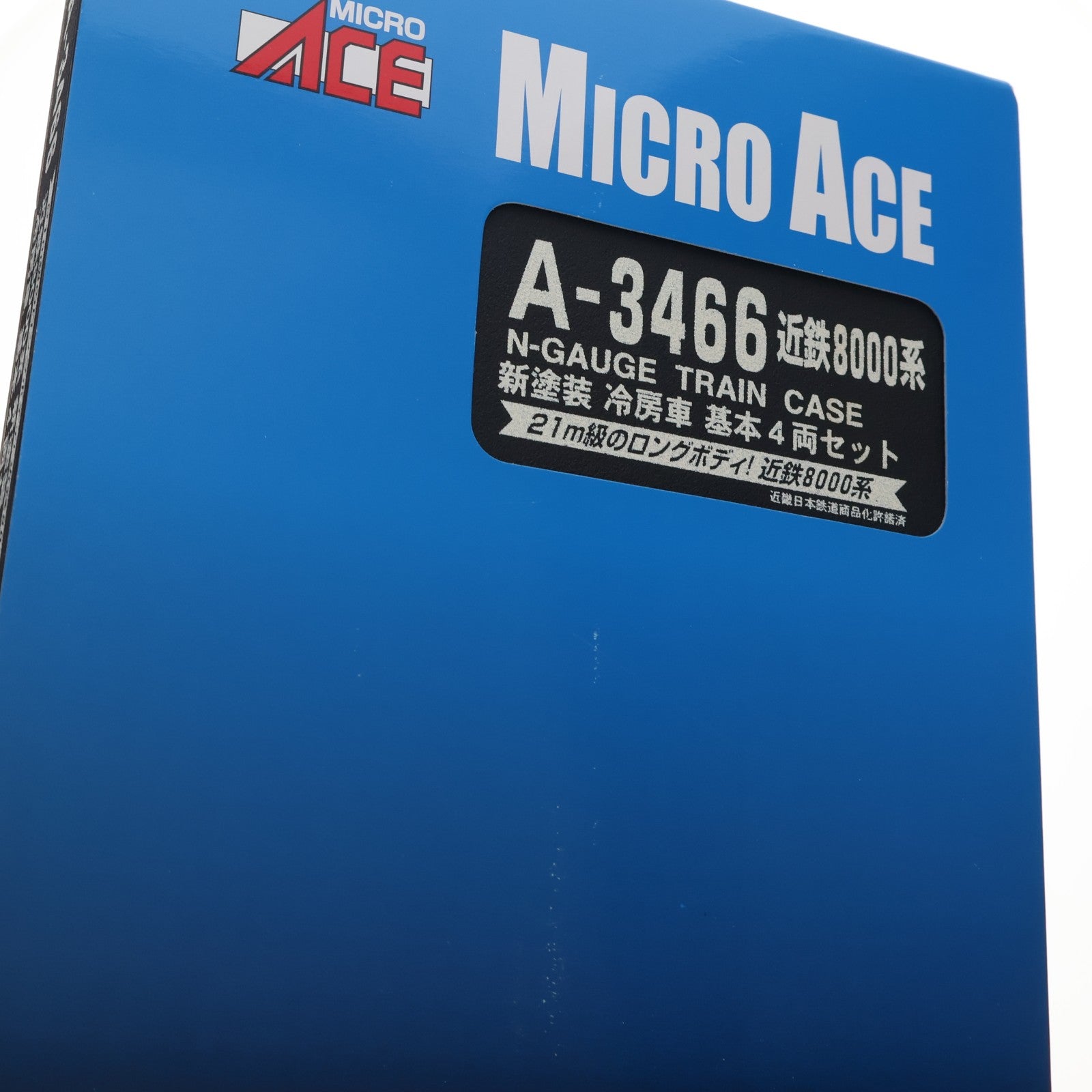 【中古即納】[RWM] A3466 近鉄8000系 新塗装 冷房車 基本4両セット(動力付き) Nゲージ 鉄道模型 MICRO ACE(マイクロエース)(20090830)