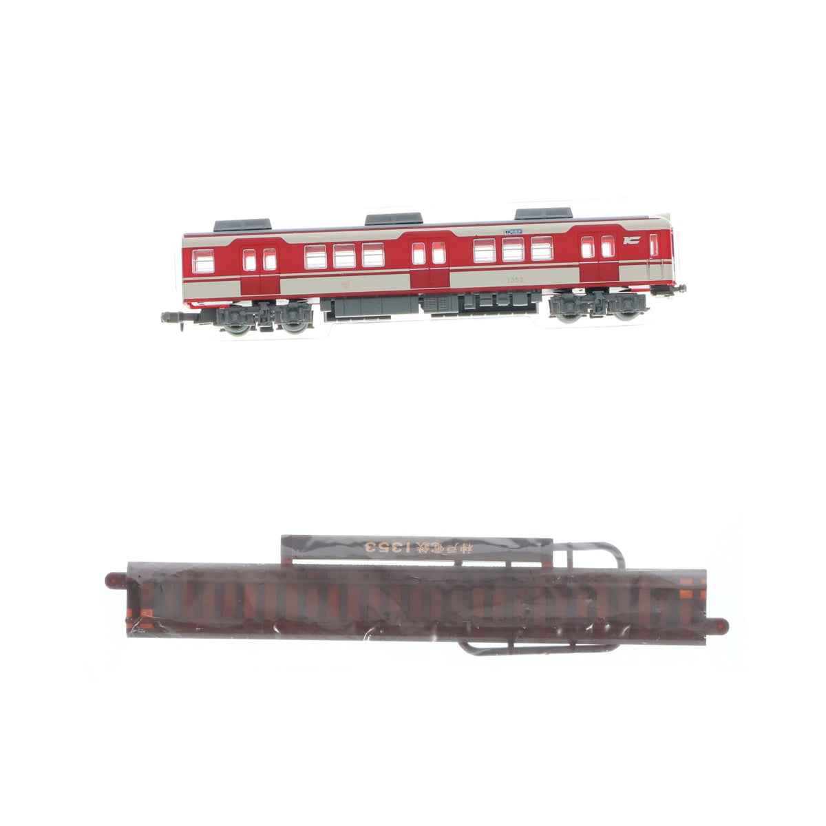 【中古即納】[RWM] (単品) 260165 鉄道コレクション(鉄コレ) 第21弾 神戸電鉄 デ1353(動力無し) Nゲージ 鉄道模型 TOMYTEC(トミーテック)(20150731)