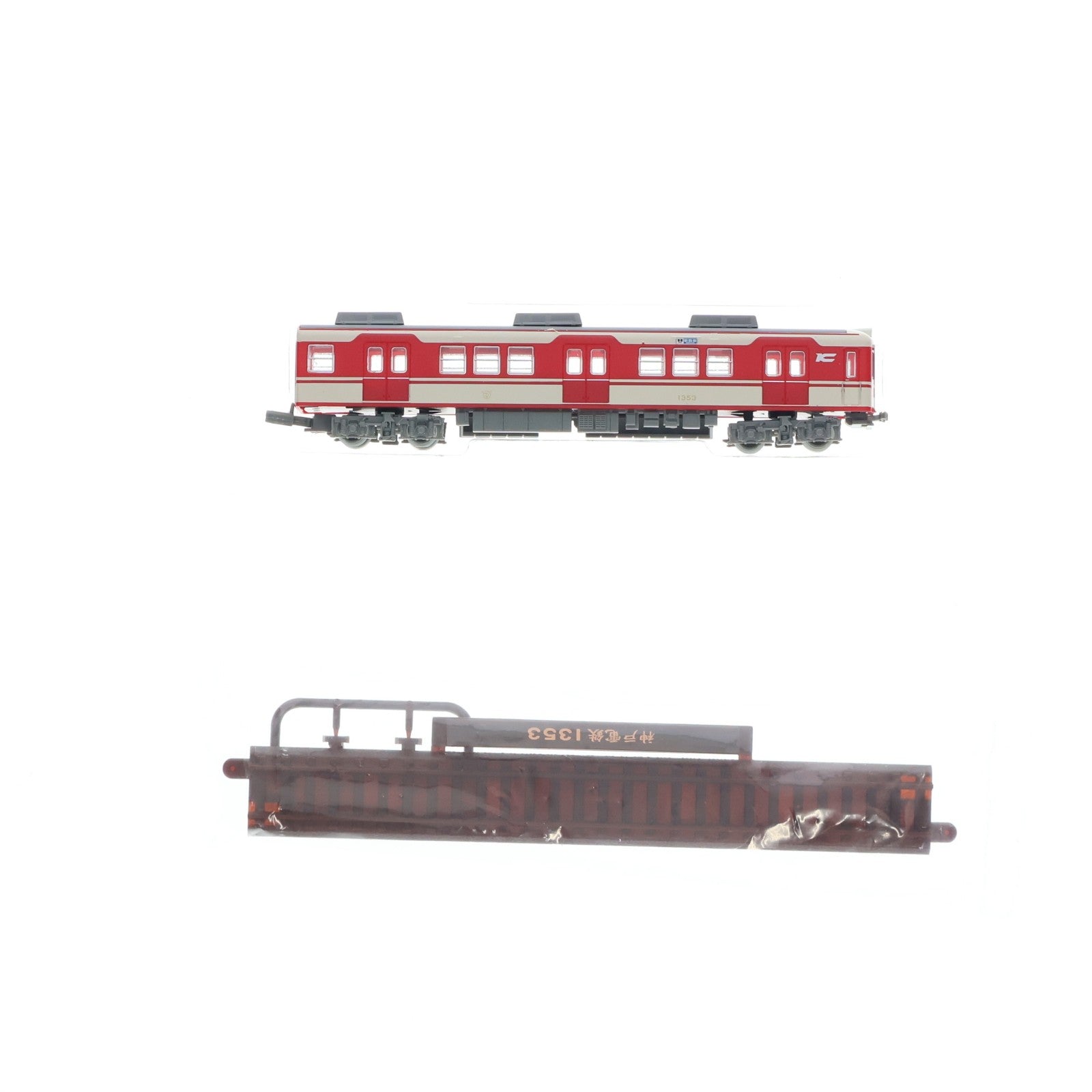【中古即納】[RWM] (単品) 260165 鉄道コレクション(鉄コレ) 第21弾 神戸電鉄 デ1353(動力無し) Nゲージ 鉄道模型 TOMYTEC(トミーテック)(20150731)