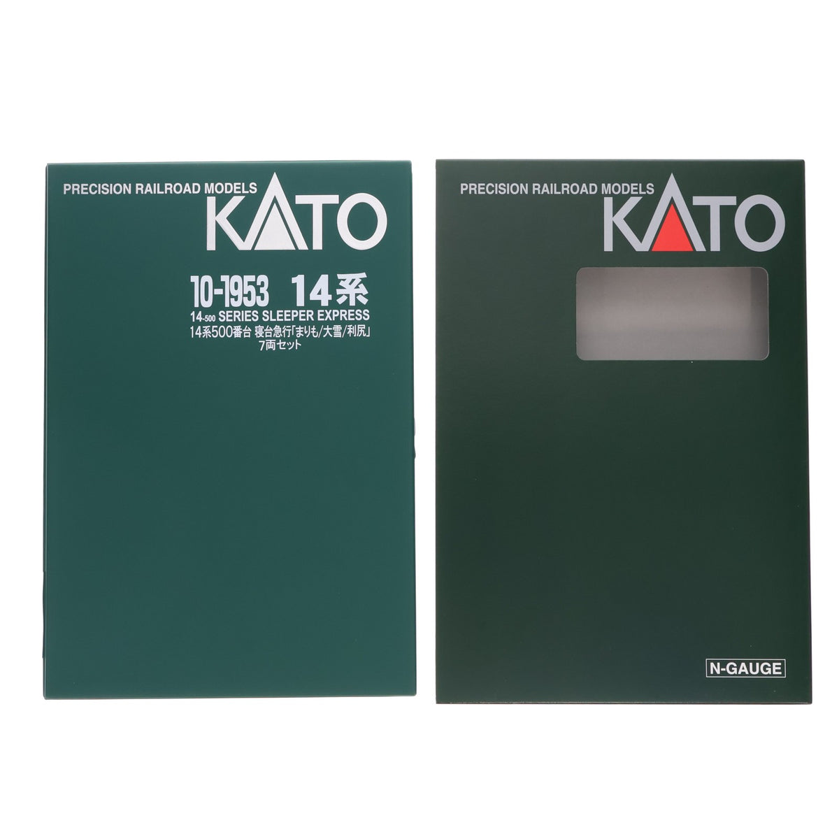 【中古即納】[RWM] 10-1953 14系500番台 寝台急行「まりも/大雪/利尻」 7両セット(動力無し) Nゲージ 鉄道模型 KATO(カトー)(20241018)