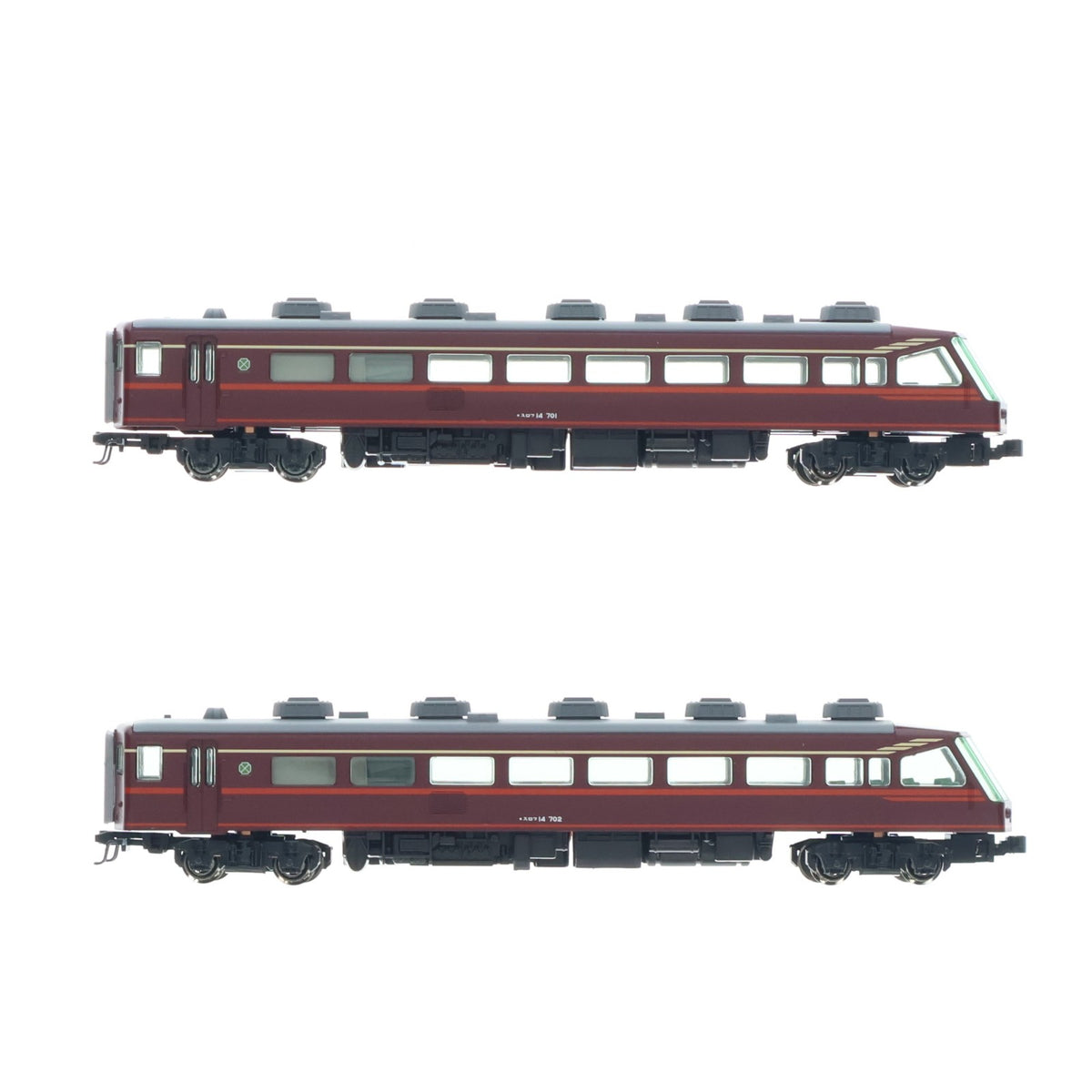 【中古即納】[RWM] 10-250 14系 和式客車 「ゆとり」 6両セット(動力無し) Nゲージ 鉄道模型 KATO(カトー)(20080630)