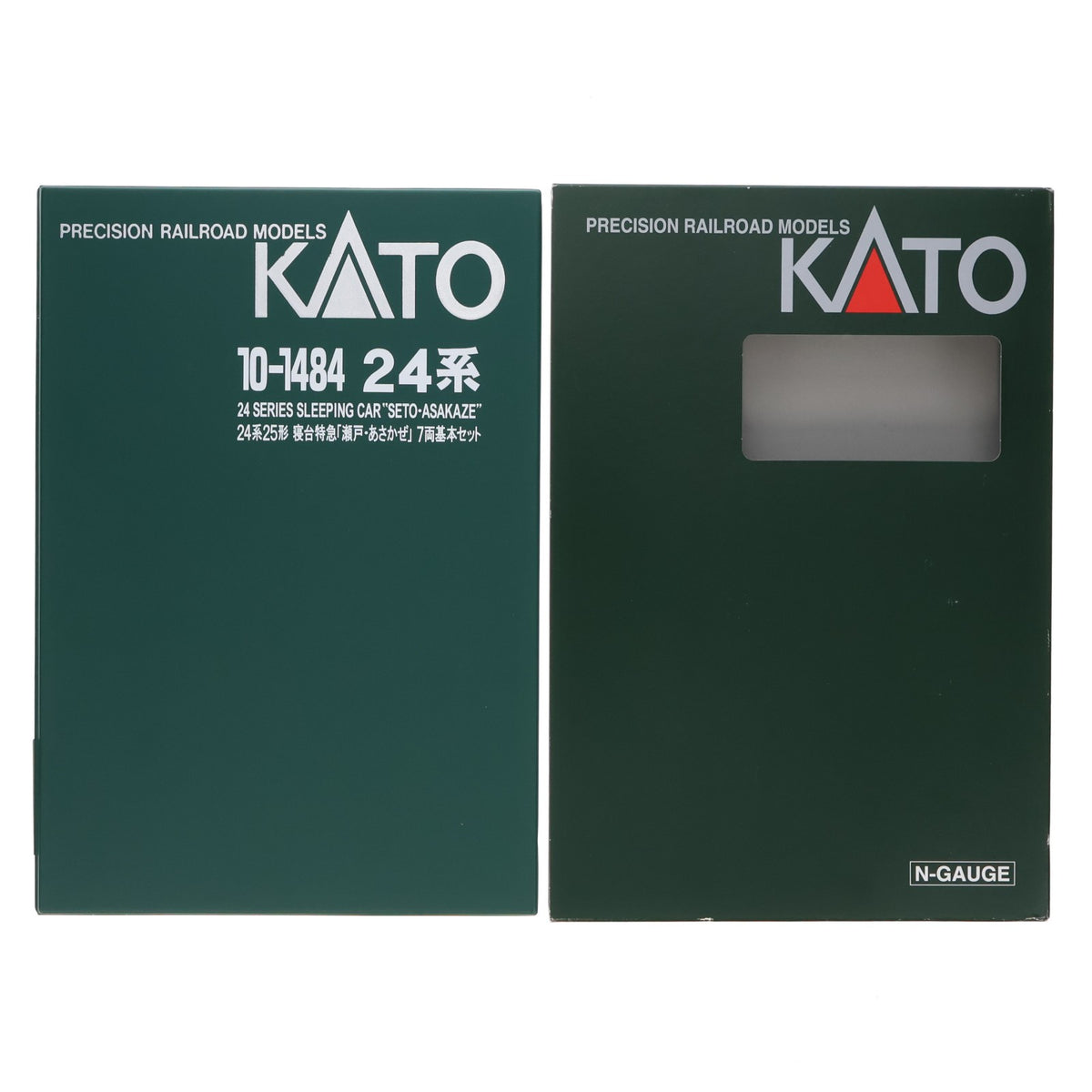 【中古即納】[RWM] 10-1484 24系25形 寝台特急「瀬戸・あさかぜ」 7両基本セット(動力無し) Nゲージ 鉄道模型 KATO(カトー)(20180615)