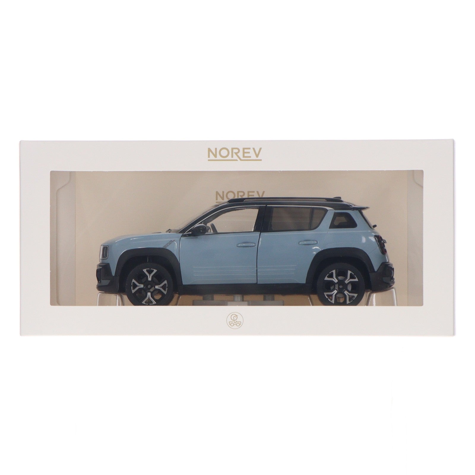 【中古即納】[MDL] 1/18 ルノー 4 Eテック 100%エレクトリック 2025(クラウドブルー) 完成品 ミニカー(185521) NOREV(ノレブ)(20250928)