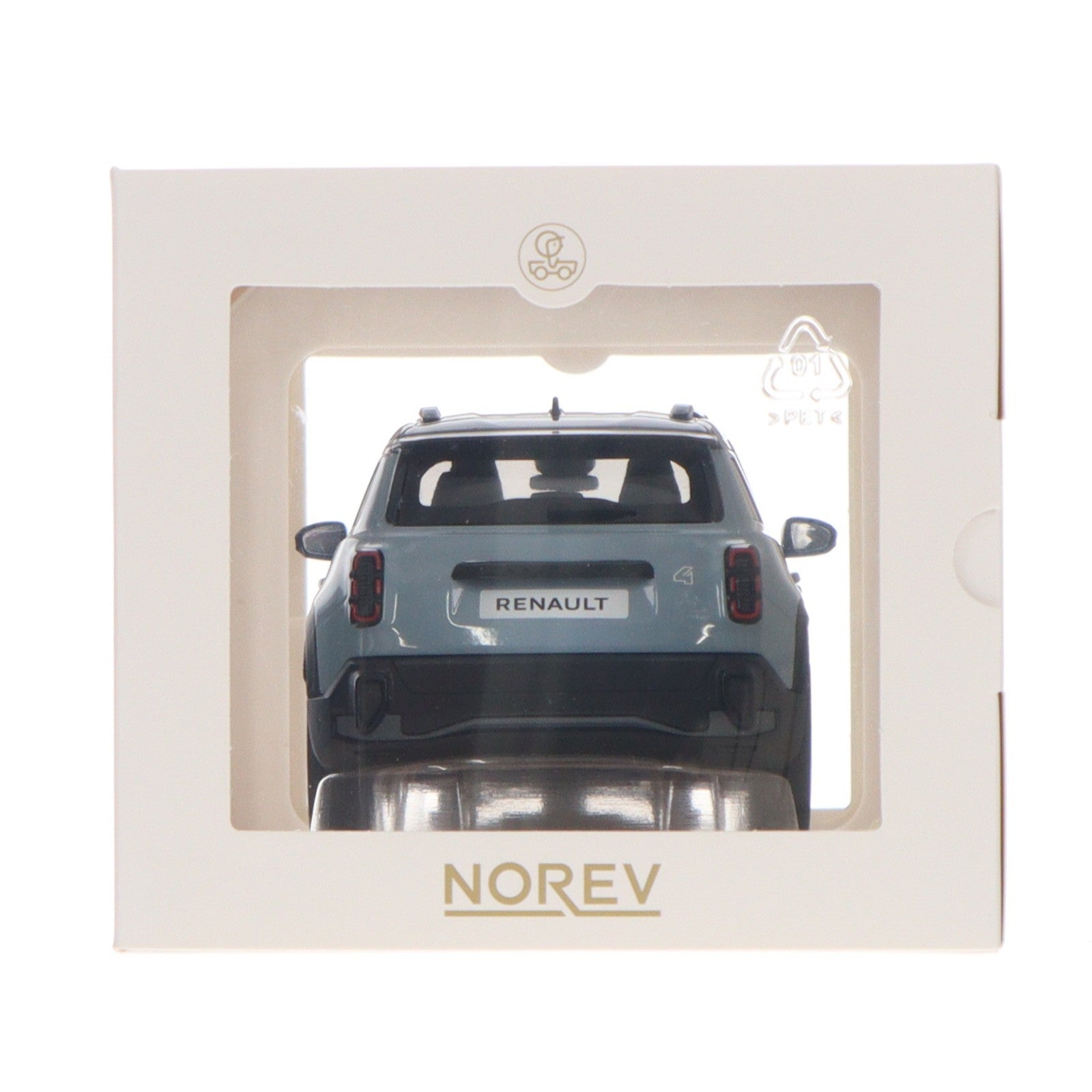 【中古即納】[MDL] 1/18 ルノー 4 Eテック 100%エレクトリック 2025(クラウドブルー) 完成品 ミニカー(185521) NOREV(ノレブ)(20250928)