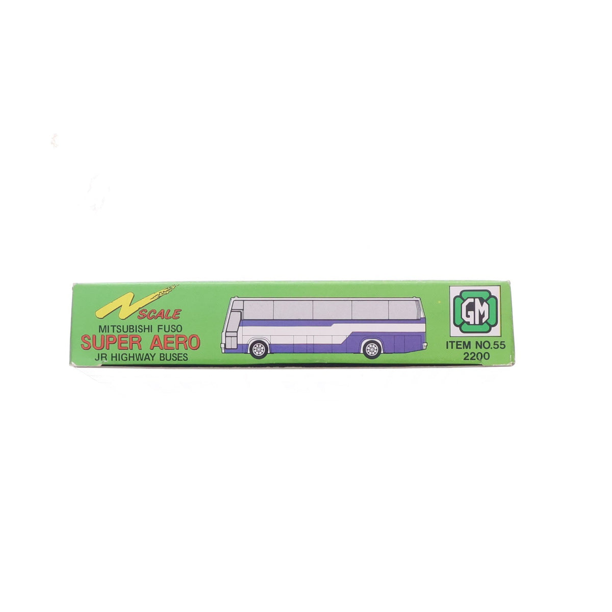 【中古即納】[RWM] 三菱ふそう スーパーエアロ高速バス JRハイウェイバス(2台入) Nゲージ 鉄道模型 GREENMAX(グリーンマックス)(19881231)