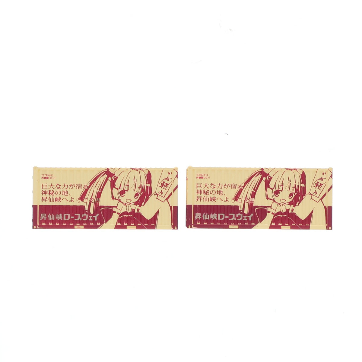 【中古即納】[RWM] (単品) 232810 鉄道むすめコンテナコレクション Vol.6 シークレット 昇仙峡ロープウェイ/イメージキャラクター 仙娥えな(せんがえな) 20フィートコンテナ Nゲージ 鉄道模型 TOMYTEC(トミーテック)(20111119)