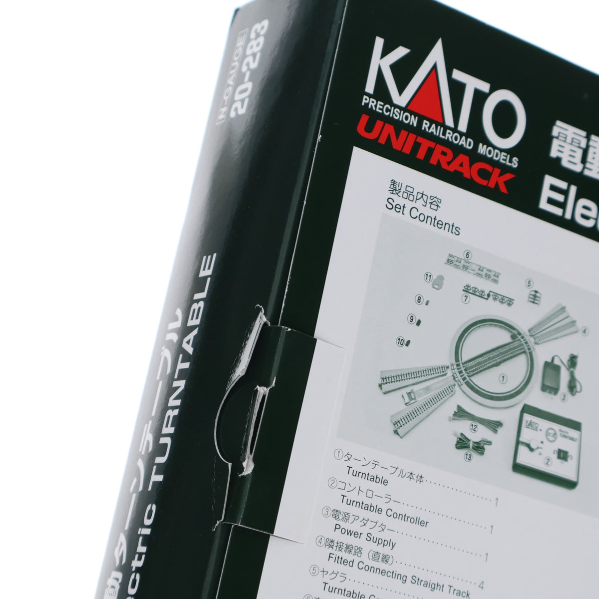 【中古即納】[RWM] (再販) 20-283 UNITRACK(ユニトラック) 電動ターンテーブル Nゲージ 鉄道模型 KATO(カトー)(20140601)