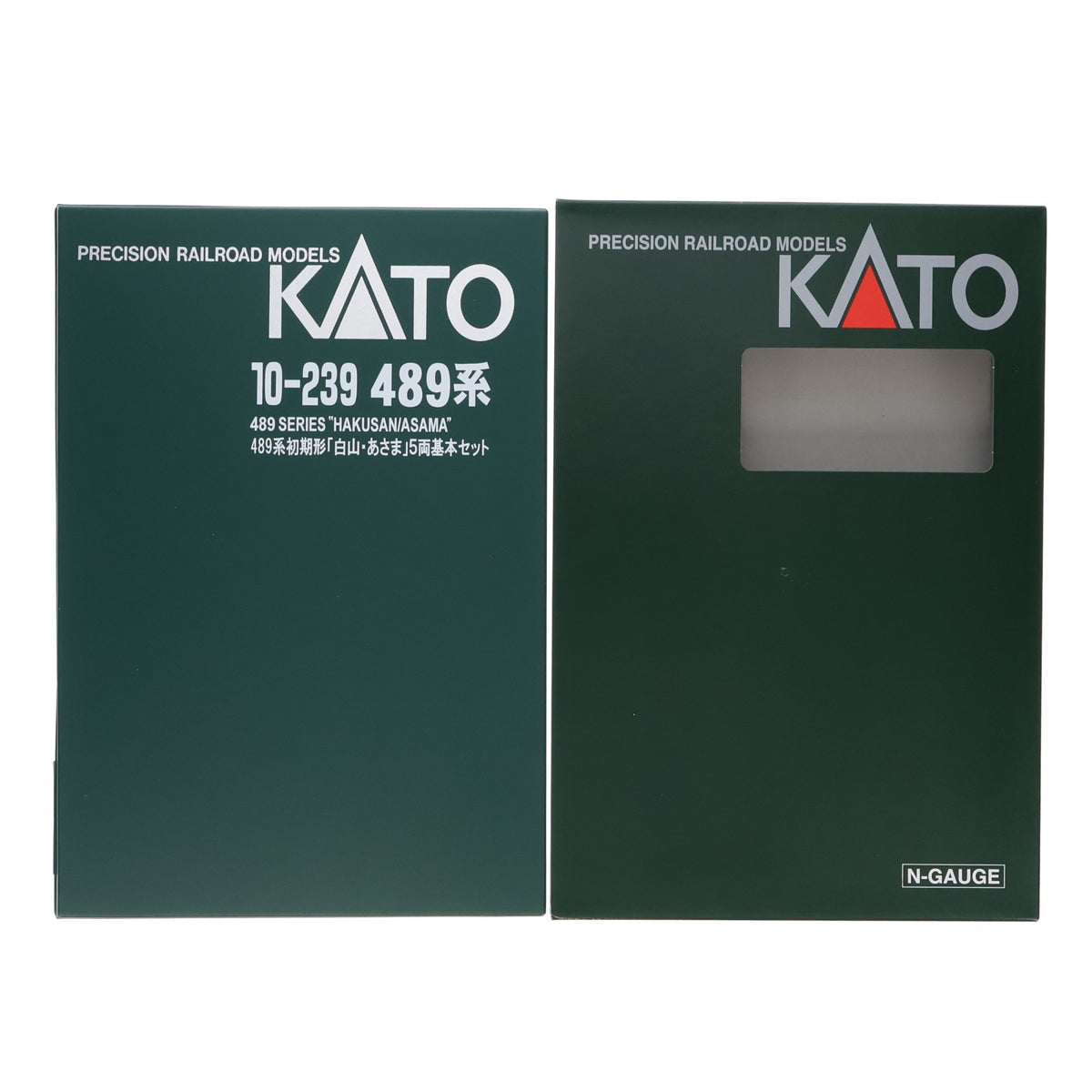 【中古即納】[RWM] 10-239 489系 初期形「白山・あさま」5両基本セット(動力付き) Nゲージ 鉄道模型 KATO(カトー)(20061231)