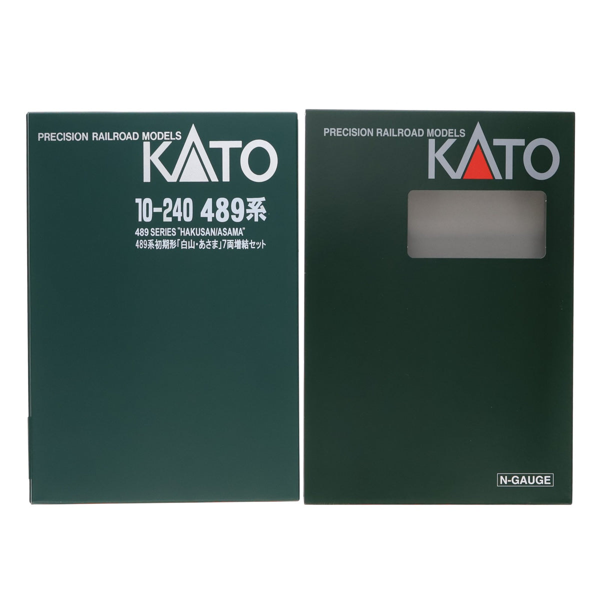 【中古即納】[RWM] 10-240 489系 初期形「白山・あさま」7両増結セット(動力無し) Nゲージ 鉄道模型 KATO(カトー)(20061231)