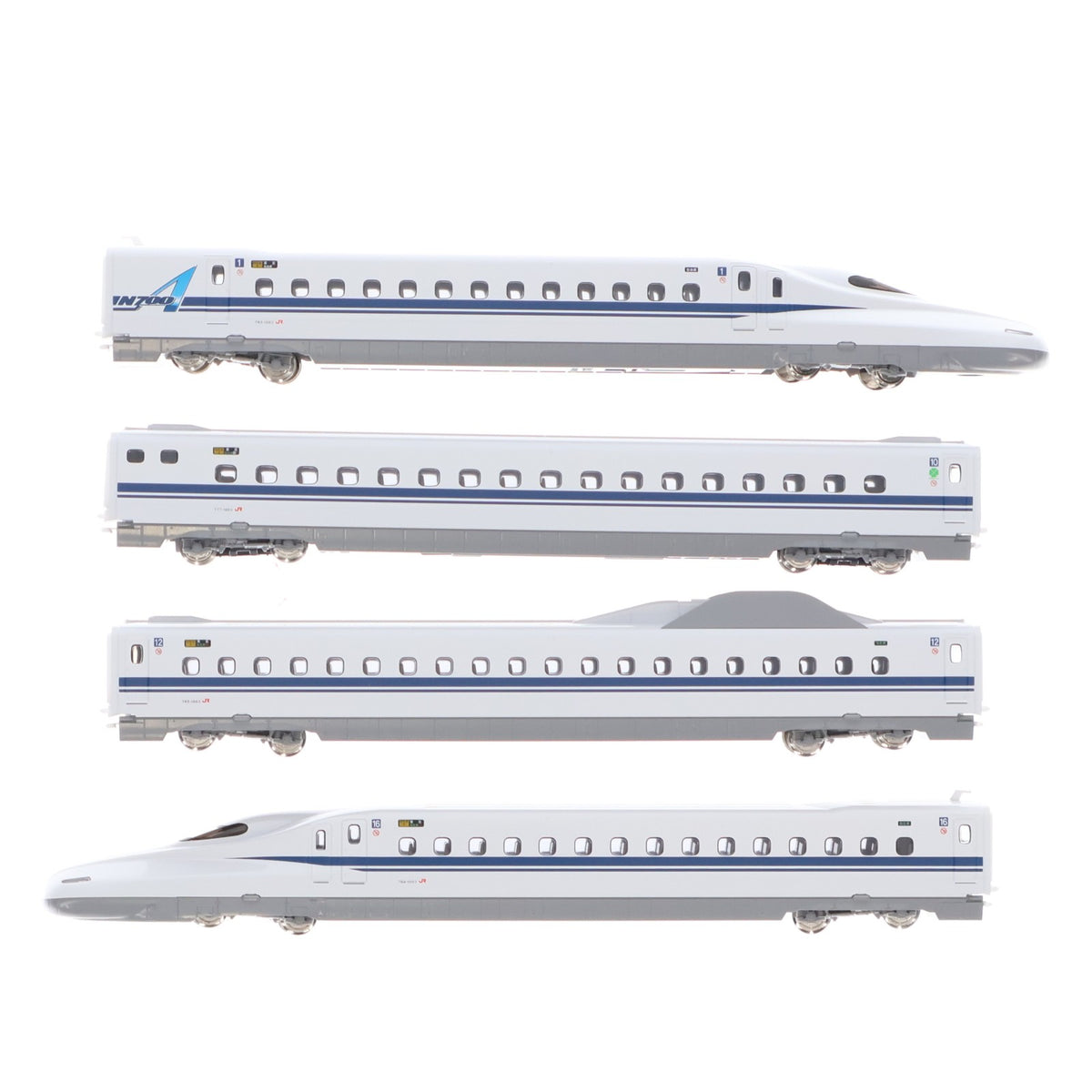 【中古即納】[RWM] 10-1174 N700A『のぞみ』 4両基本セット(動力付き) Nゲージ 鉄道模型 KATO(カトー)(20200117)
