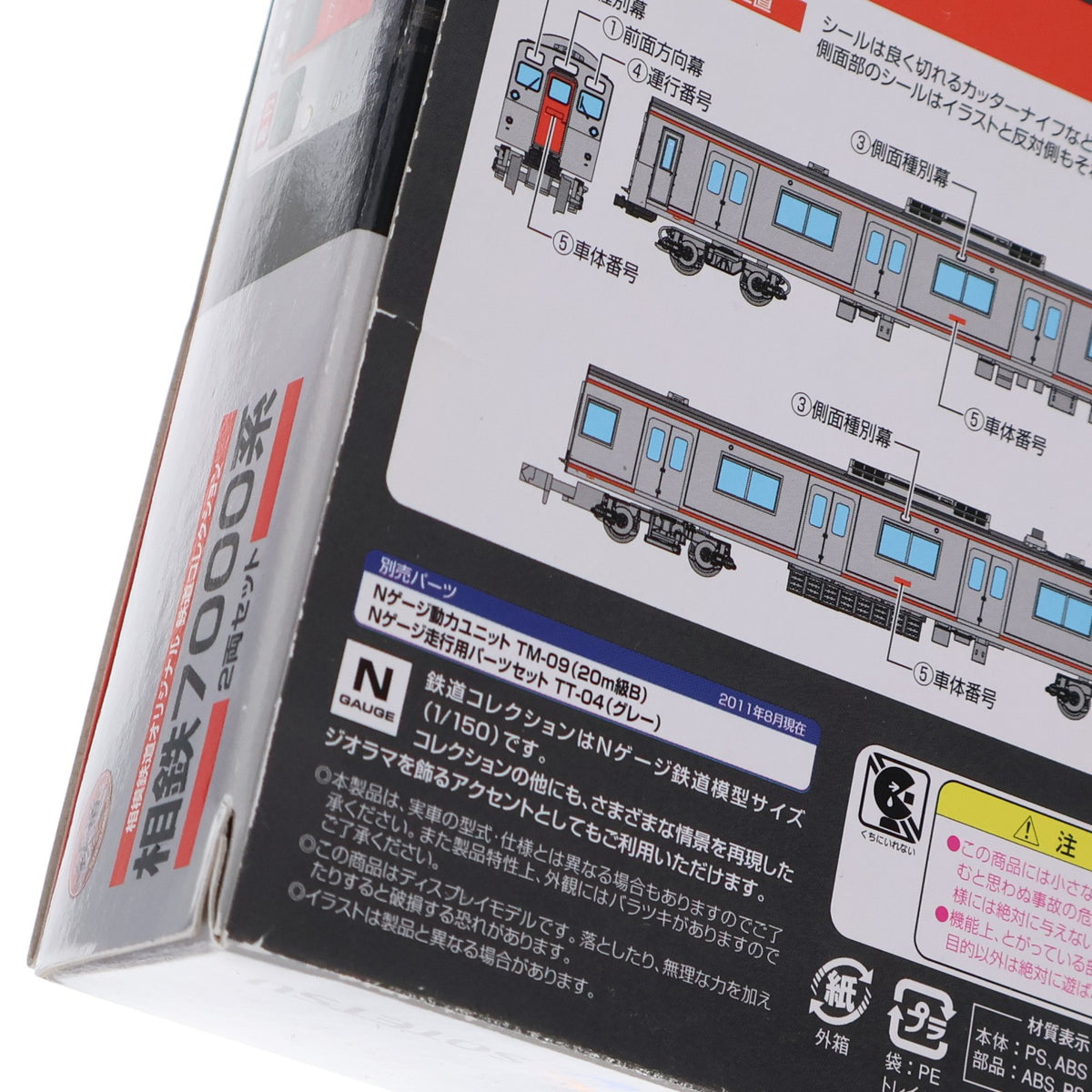 【中古即納】[RWM] 相模鉄道オリジナル 鉄道コレクション(鉄コレ) 相鉄7000系 2両セット(動力無し) Nゲージ 鉄道模型 TOMYTEC(トミーテック)(20120407)