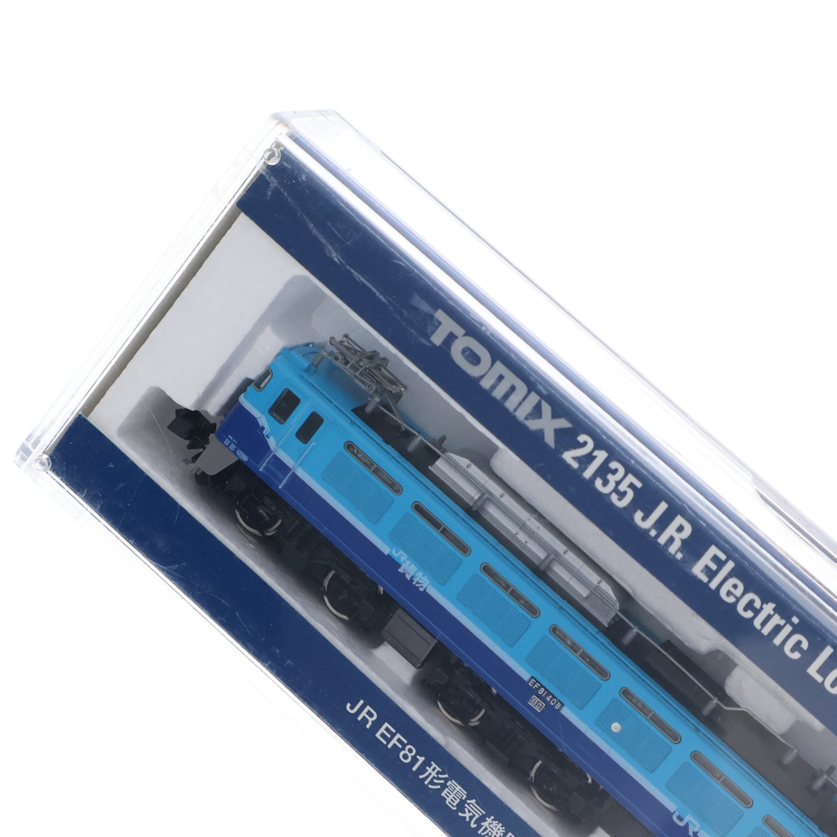 【中古即納】[RWM] 2135 JR EF81形 電気機関車(JR貨物試験色)(動力付き) Nゲージ 鉄道模型 TOMIX(トミックス)(20041231)