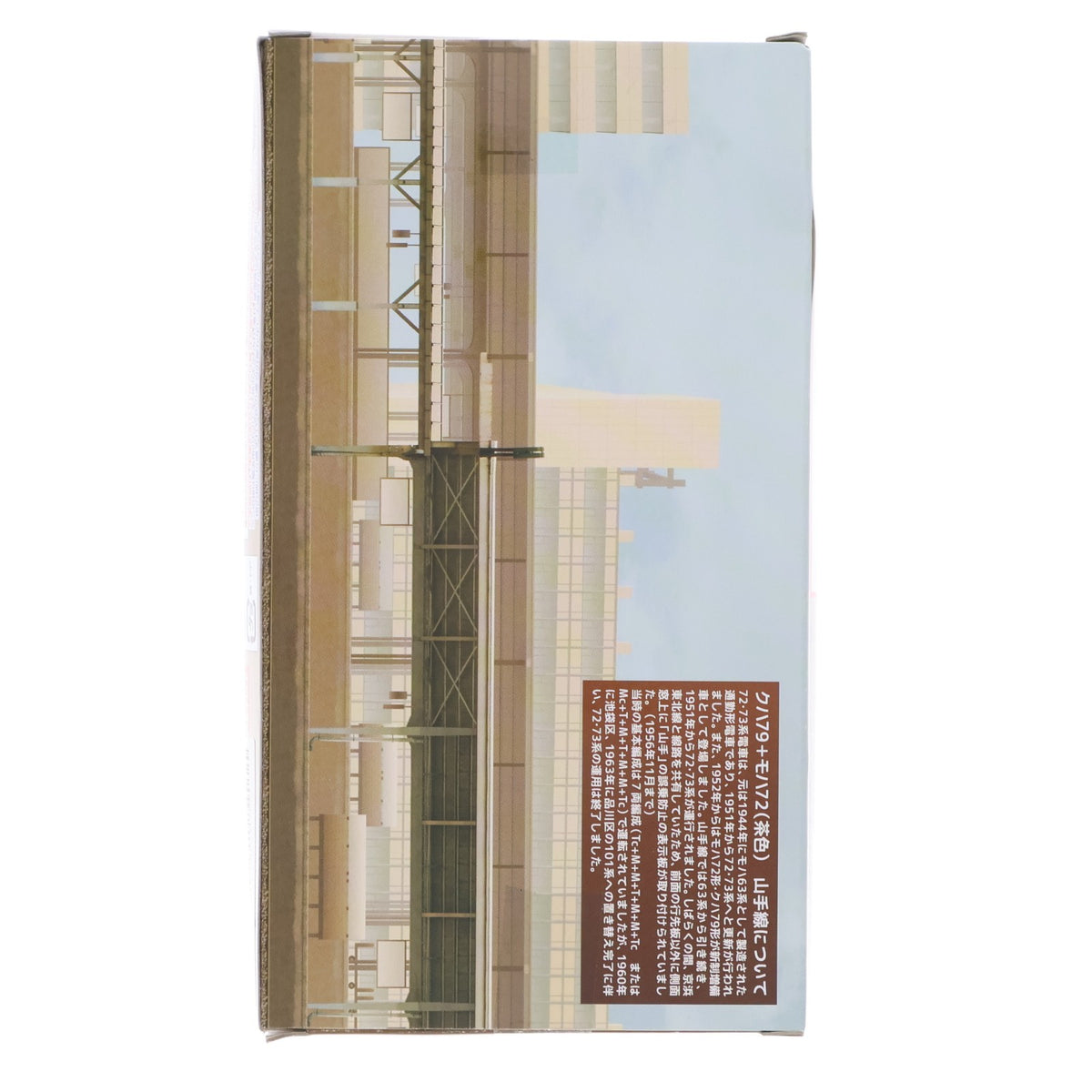 【中古即納】[RWM] Bトレインショーティー YAMANOTE HISTORY(1) クハ79+モハ72(茶色) 山手線(2両セット) 組み立てキット Nゲージ 鉄道模型 バンダイ(20160119)