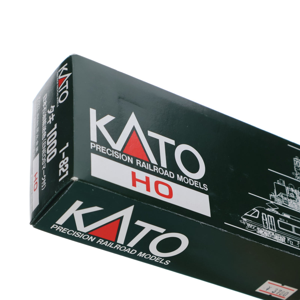 【中古即納】[RWM] 1-824 タキ1000 日本石油輸送色(ENEOS・エコレールマーク付)(動力無し) HOゲージ 鉄道模型 KATO(カトー)(20171203)