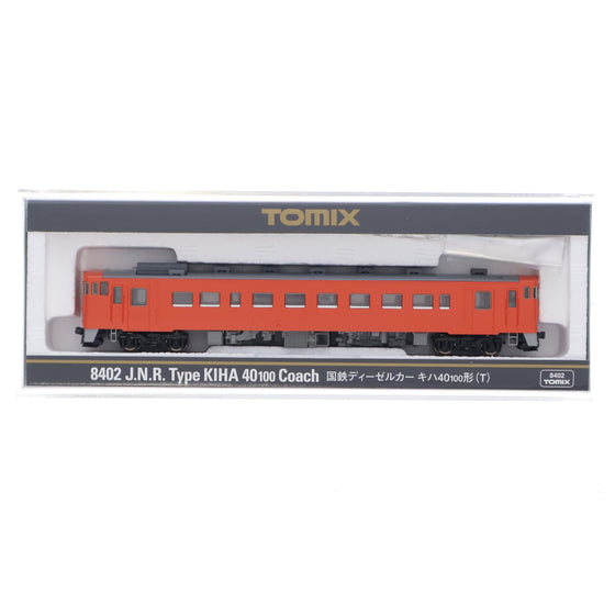 【中古即納】[RWM] (再販) 8402 国鉄ディーゼルカー キハ40-100形(T)(動力無し) Nゲージ 鉄道模型 TOMIX(トミックス)(20170401)