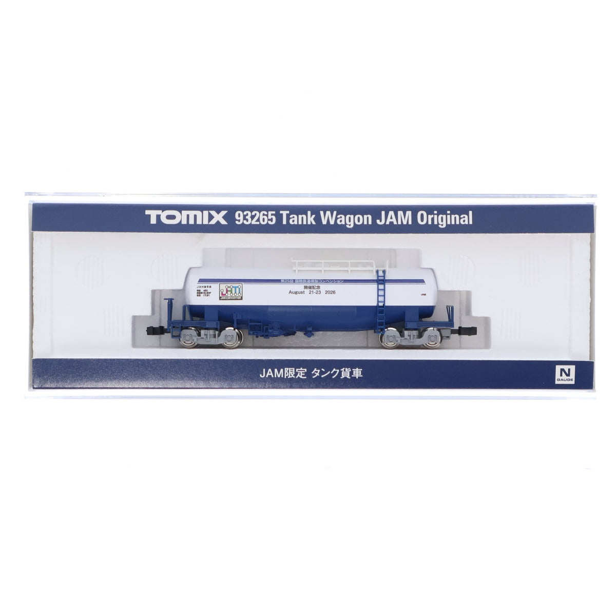 【中古即納】[RWM] 93265 JAMオリジナルタンク貨車 タキ1000 第25回国際鉄道模型コンベンション限定(動力無し) Nゲージ 鉄道模型 TOMIX(トミックス)(20260821)