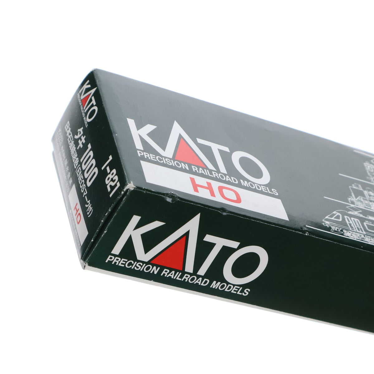 【中古即納】[RWM] 1-821 タキ1000 日本石油輸送色(ENEOSマーク付)(動力無し) HOゲージ 鉄道模型 KATO(カトー)(20071231)