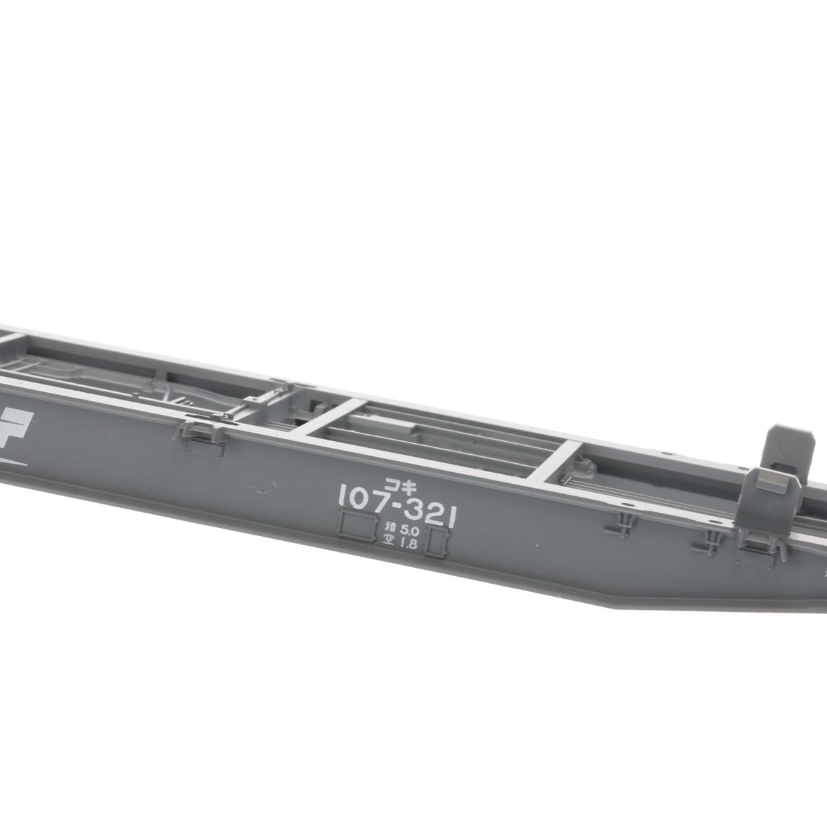 【中古即納】[RWM] HO-714 JR貨車 コキ107形(コンテナなし)(動力無し) HOゲージ 鉄道模型 TOMIX(トミックス)(20170702)