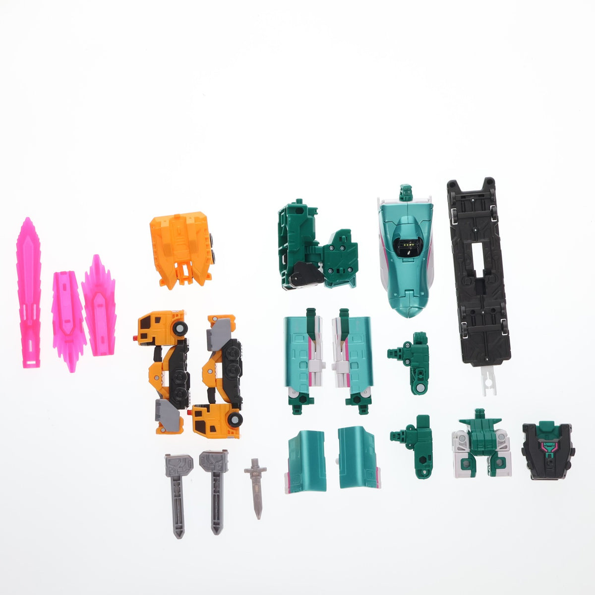 【中古即納】[RWM] プラレール 新幹線変形ロボ シンカリオンCW E5はやぶさトレーラーフォーム(動力無し) 鉄道模型 タカラトミー(20240127)