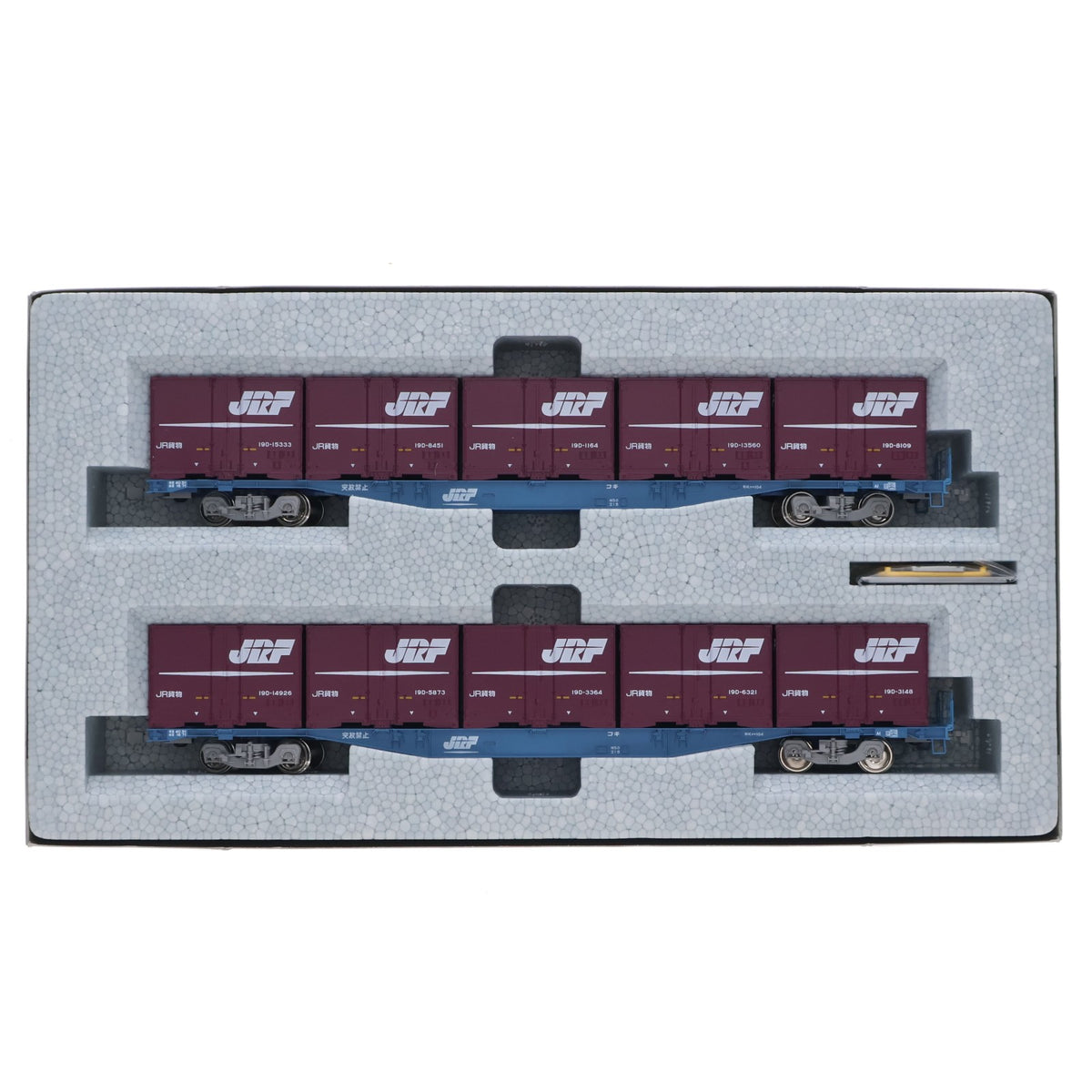 【中古即納】[RWM] 3-512 コキ104 19Dコンテナ積載 2両セット(動力無し) HOゲージ 鉄道模型 KATO(カトー)(20180203)