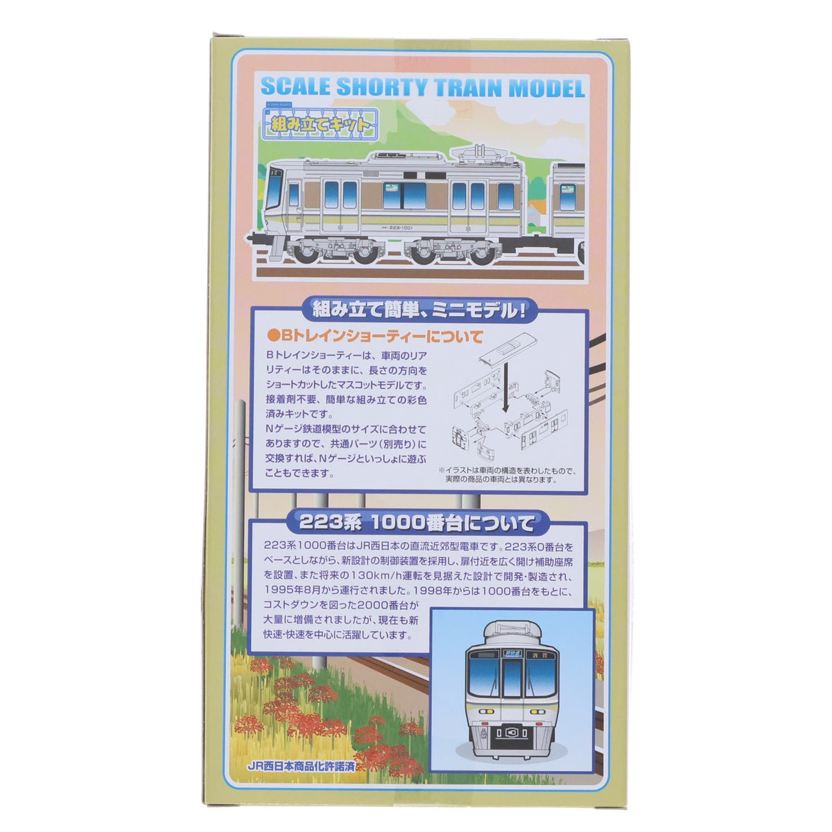 【中古即納】[RWM] Bトレインショーティー 223系1000番台 2両セット Nゲージ 鉄道模型 バンダイ 組み立てキット Nゲージ 鉄道模型 バンダイ(20160513)