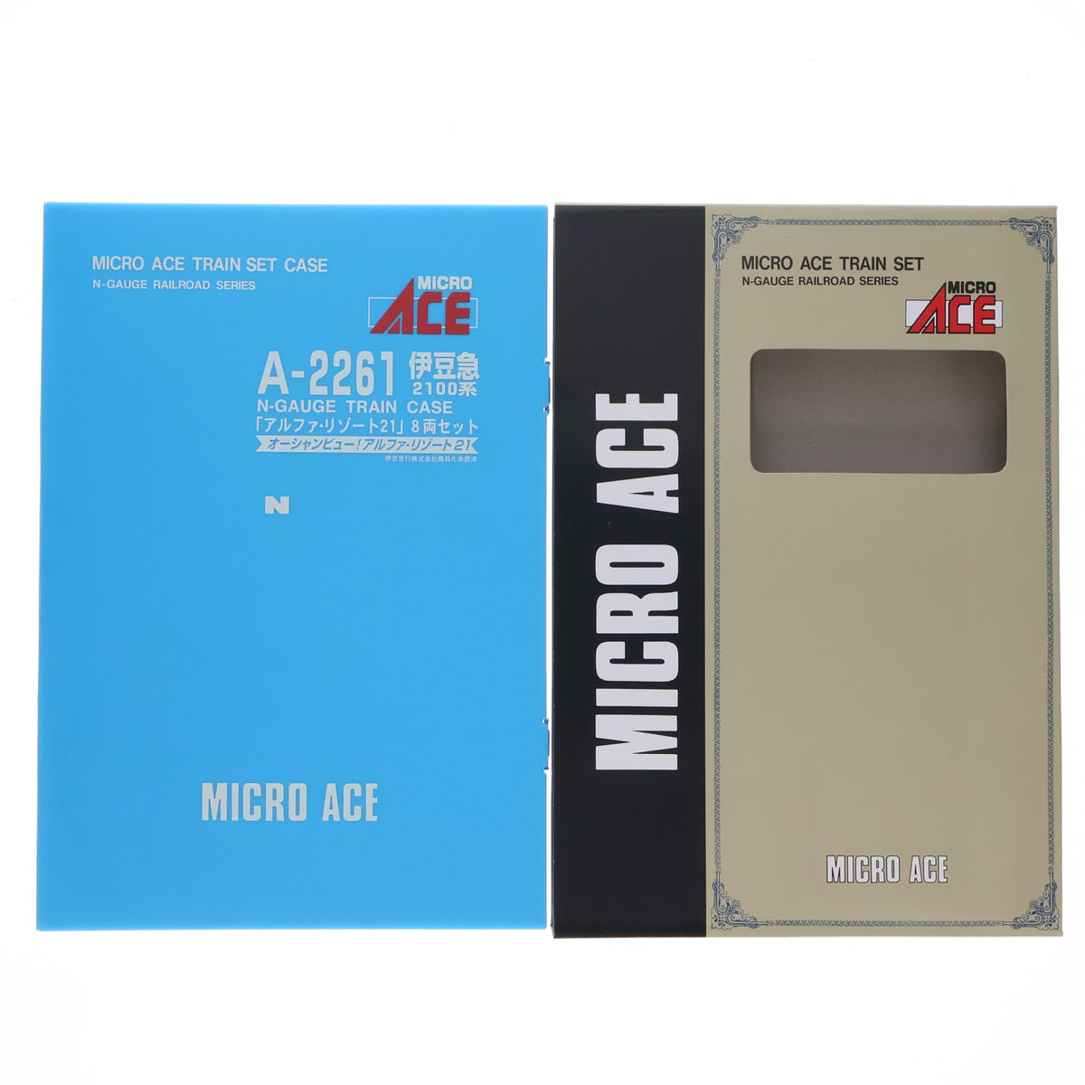【中古即納】[RWM] A2261 伊豆急2100系 「アルファリゾート21」 8両セット(動力付き) Nゲージ 鉄道模型 MICRO ACE(マイクロエース)(20070731)
