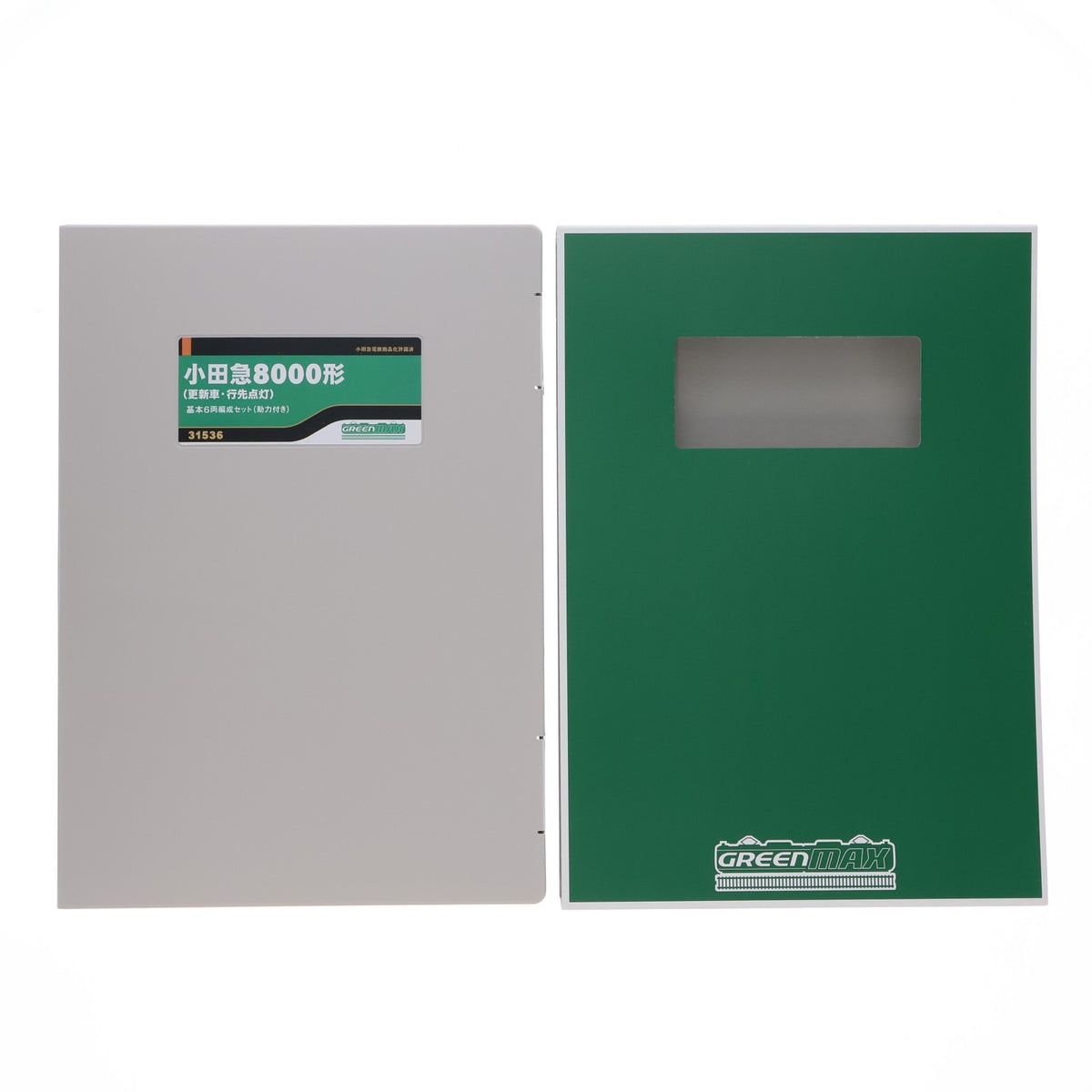 【中古即納】[RWM] 31536 小田急8000形(更新車・行先点灯) 基本6両編成セット(動力付き) Nゲージ 鉄道模型 GREENMAX(グリーンマックス)(20220122)