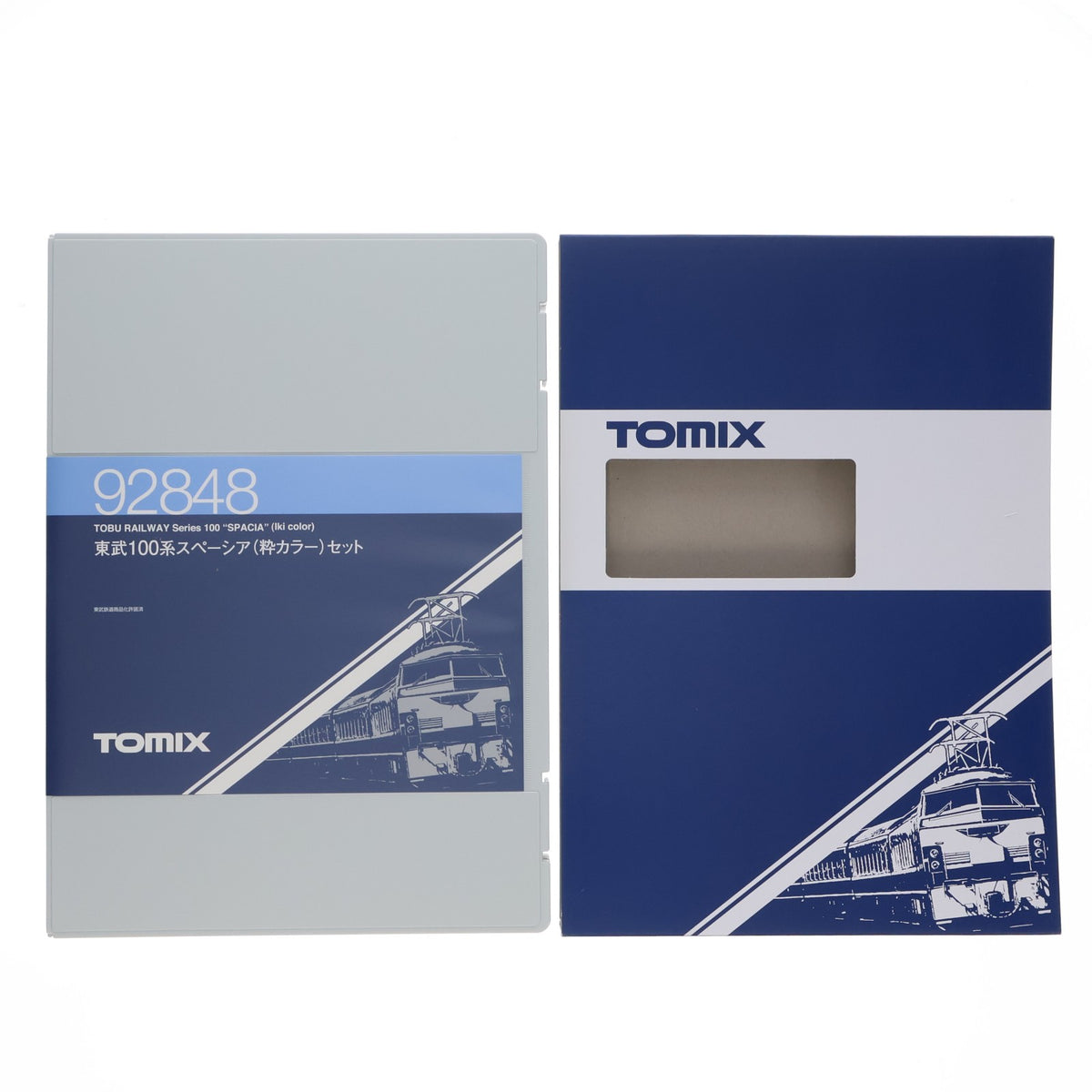 【中古即納】[RWM] 92848 東武 100系 スペーシア(粋カラー)セット(6両)(動力付き) Nゲージ 鉄道模型 TOMIX(トミックス)(20120730)