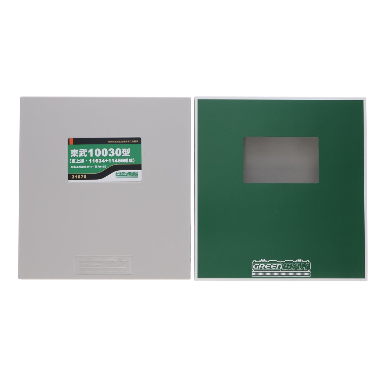 【中古即納】[RWM] 31676 東武 10030型(東上線・11634+11455編成) 基本4両編成セット(動力付き) Nゲージ 鉄道模型 GREENMAX(グリーンマックス)(20230211)