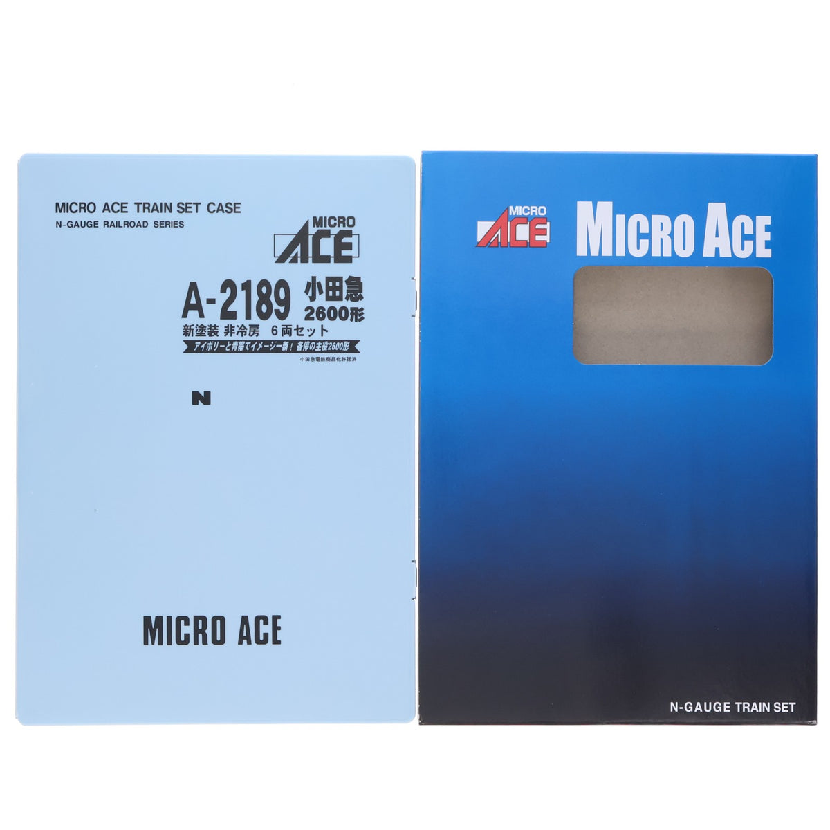 【中古即納】[RWM] A2189 小田急2600形 新塗装 非冷房 6両セット(動力付き) Nゲージ 鉄道模型 MICRO ACE(マイクロエース)(20250511)