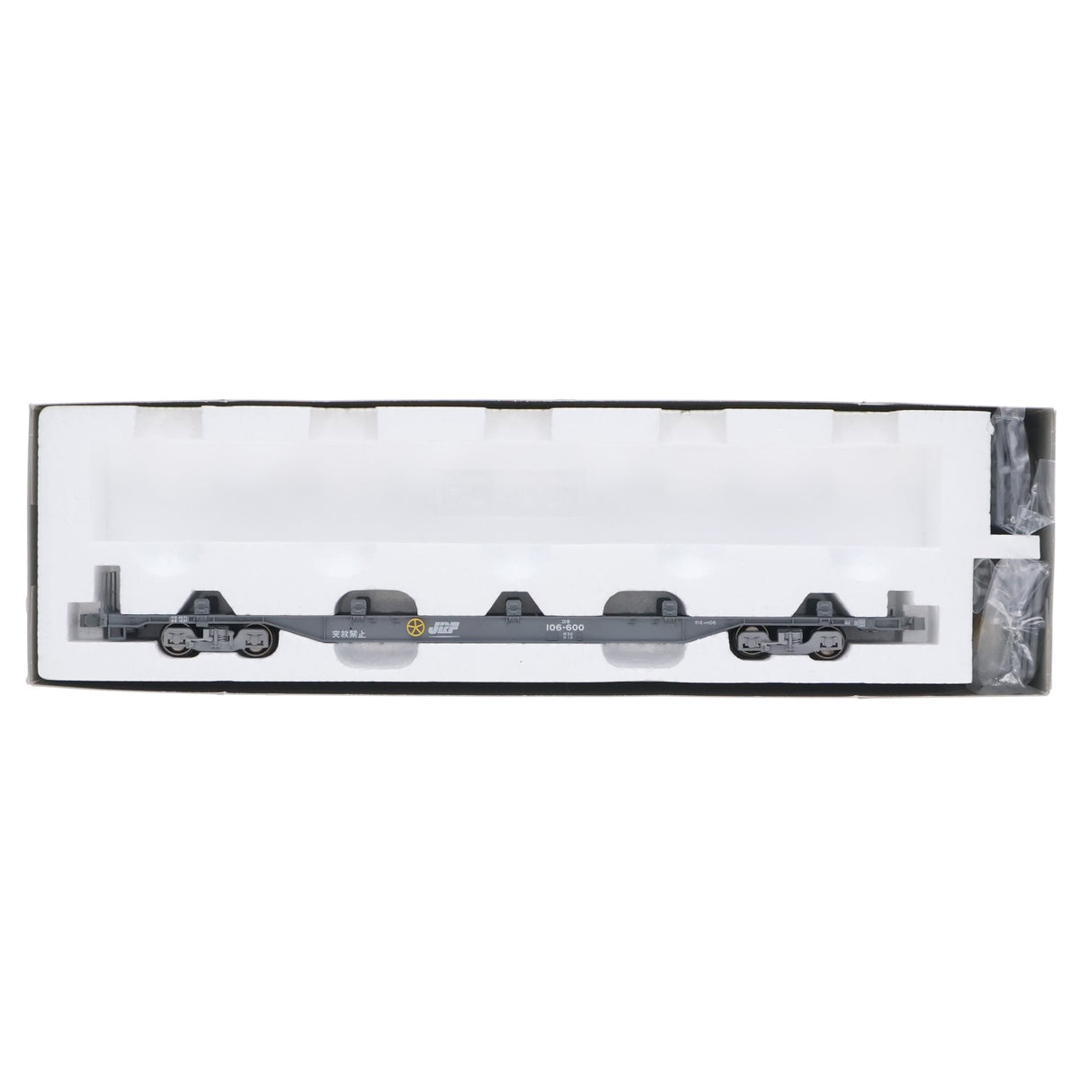 【中古即納】[RWM] HO-718 JR コキ106形(グレー・コンテナなし)(動力無し) HOゲージ 鉄道模型 TOMIX(トミックス)(20180802)