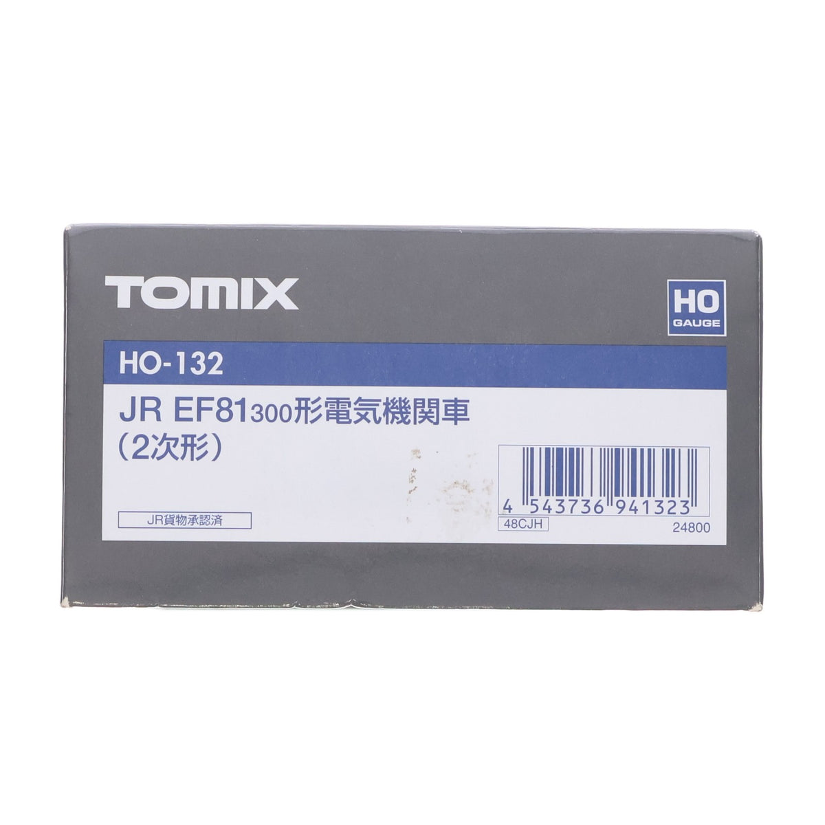 【中古即納】[RWM] HO-132 JR EF81-300形電気機関車(2次形)(動力付き) HOゲージ 鉄道模型 TOMIX(トミックス)(20081231)