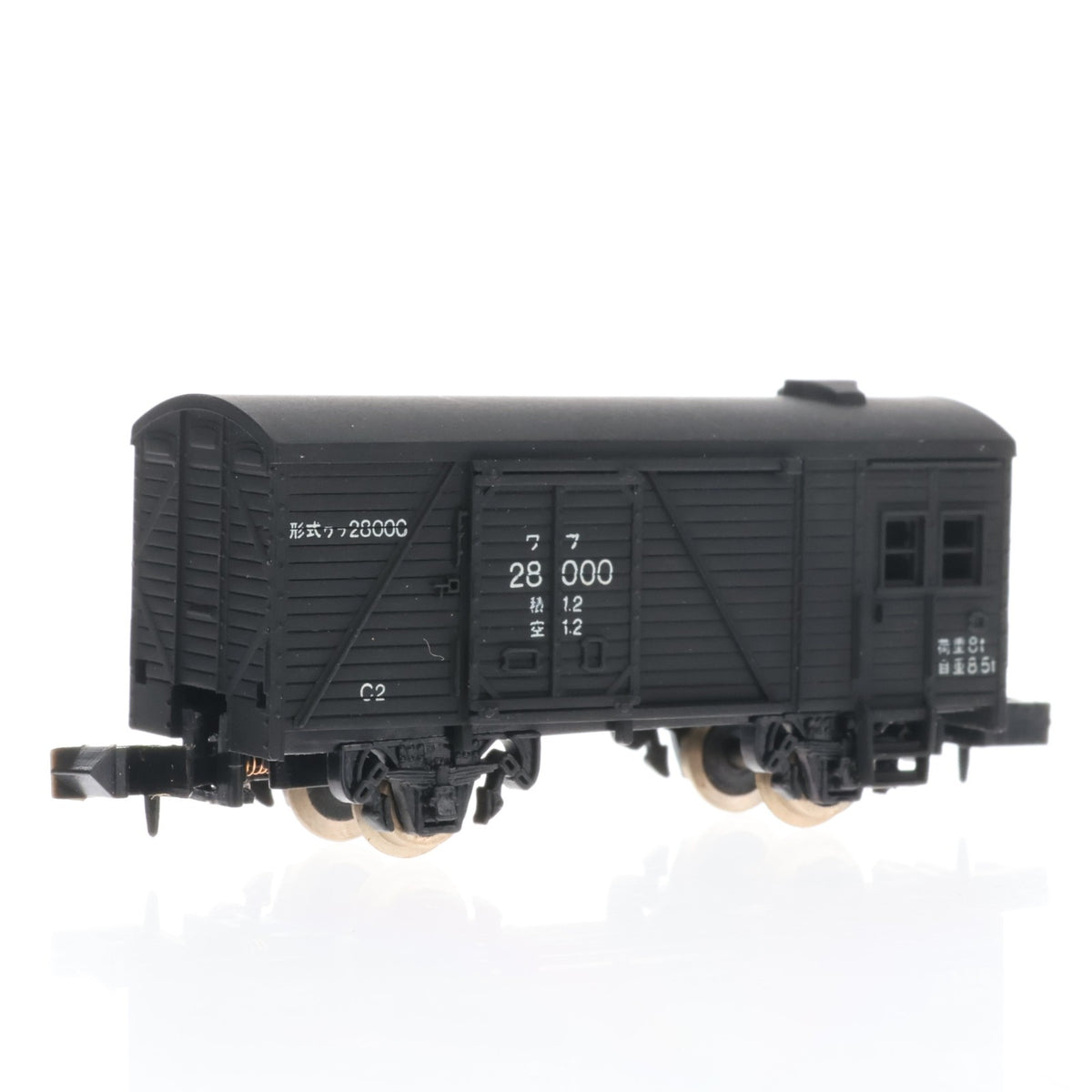 【中古即納】[RWM] トミー ナインスケール 09 国鉄貨車 車掌室つき有がい車 ワフ28000(動力無し) Nゲージ 鉄道模型 トミー(19991231)