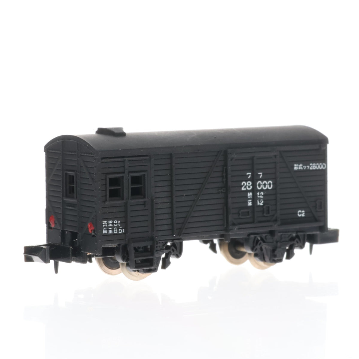 【中古即納】[RWM] トミー ナインスケール 09 国鉄貨車 車掌室つき有がい車 ワフ28000(動力無し) Nゲージ 鉄道模型 トミー(19991231)