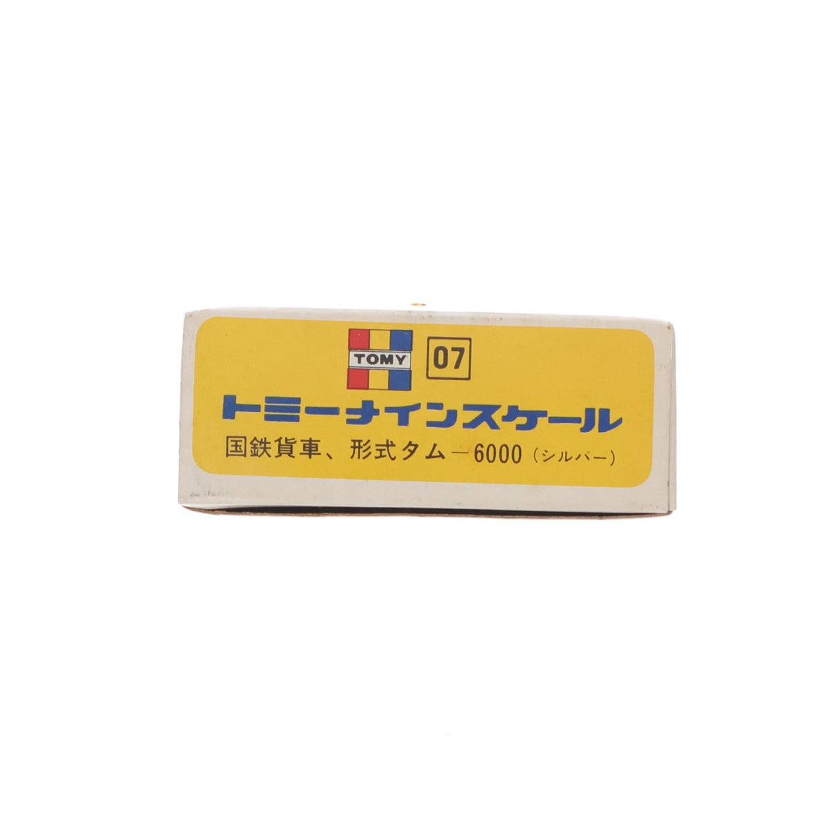 【中古即納】[RWM] トミー ナインスケール 07 国鉄貨車 タンク車 タム6000(シルバー)(動力無し) Nゲージ 鉄道模型 トミー(19991231)