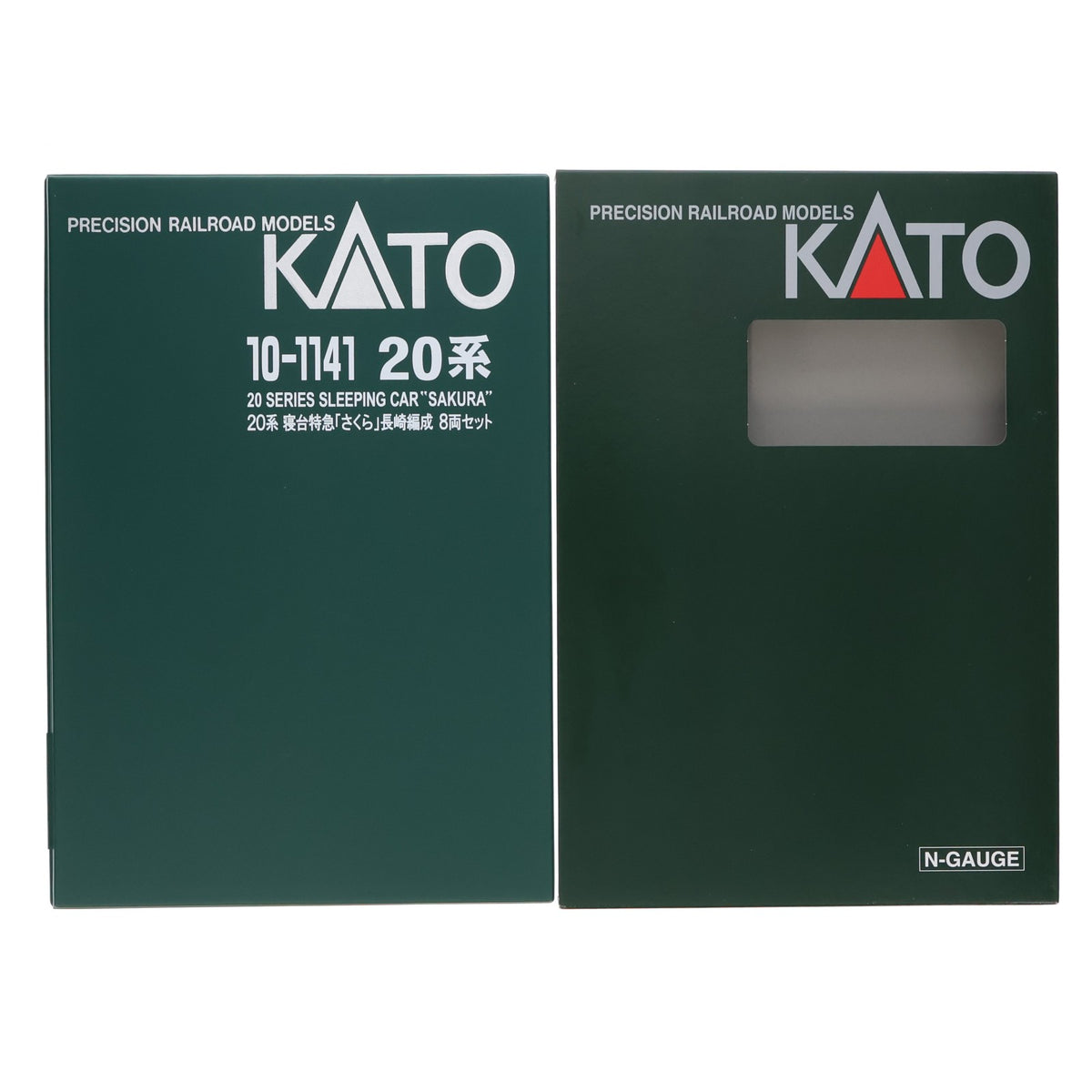 【中古即納】[RWM] 10-1141 20系 寝台特急「さくら」 長崎編成 8両セット(動力無し) Nゲージ 鉄道模型 KATO(カトー)(20130331)