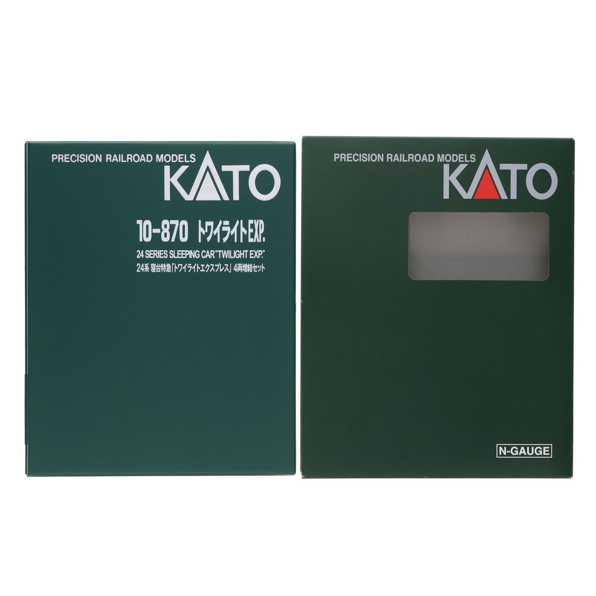 【中古即納】[RWM] (再販) 10-870 24系寝台特急『トワイライトエクスプレス』増結4両セット(動力無し) Nゲージ 鉄道模型 KATO(カトー)(20181225)