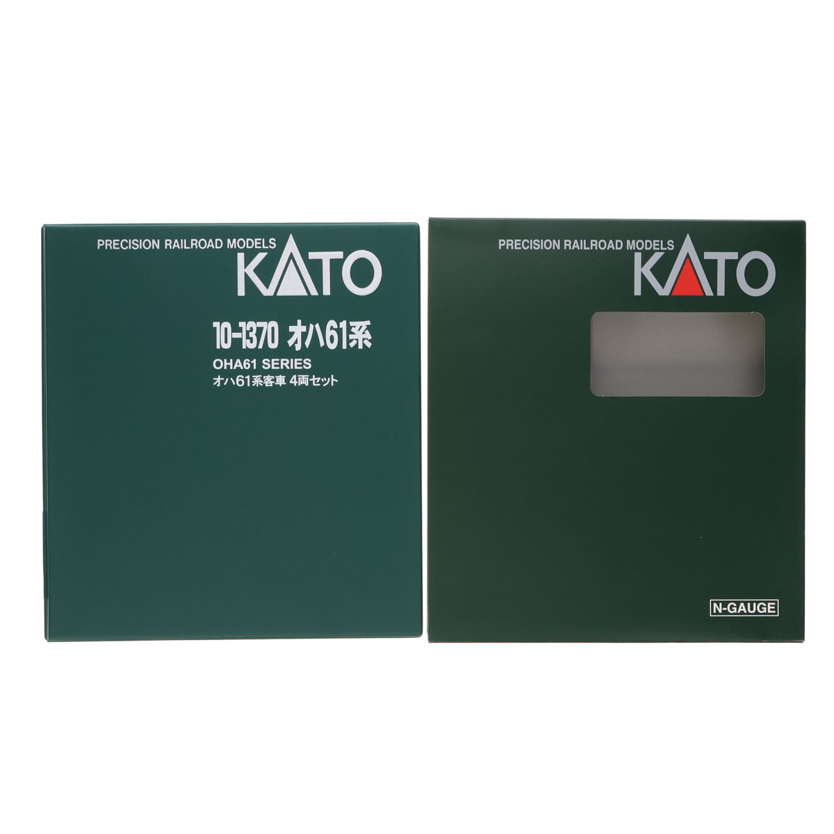 【中古即納】[RWM] 10-1370 特別企画品 オハ61系客車 4両セット(動力無し) Nゲージ 鉄道模型 KATO(カトー)(20170331)