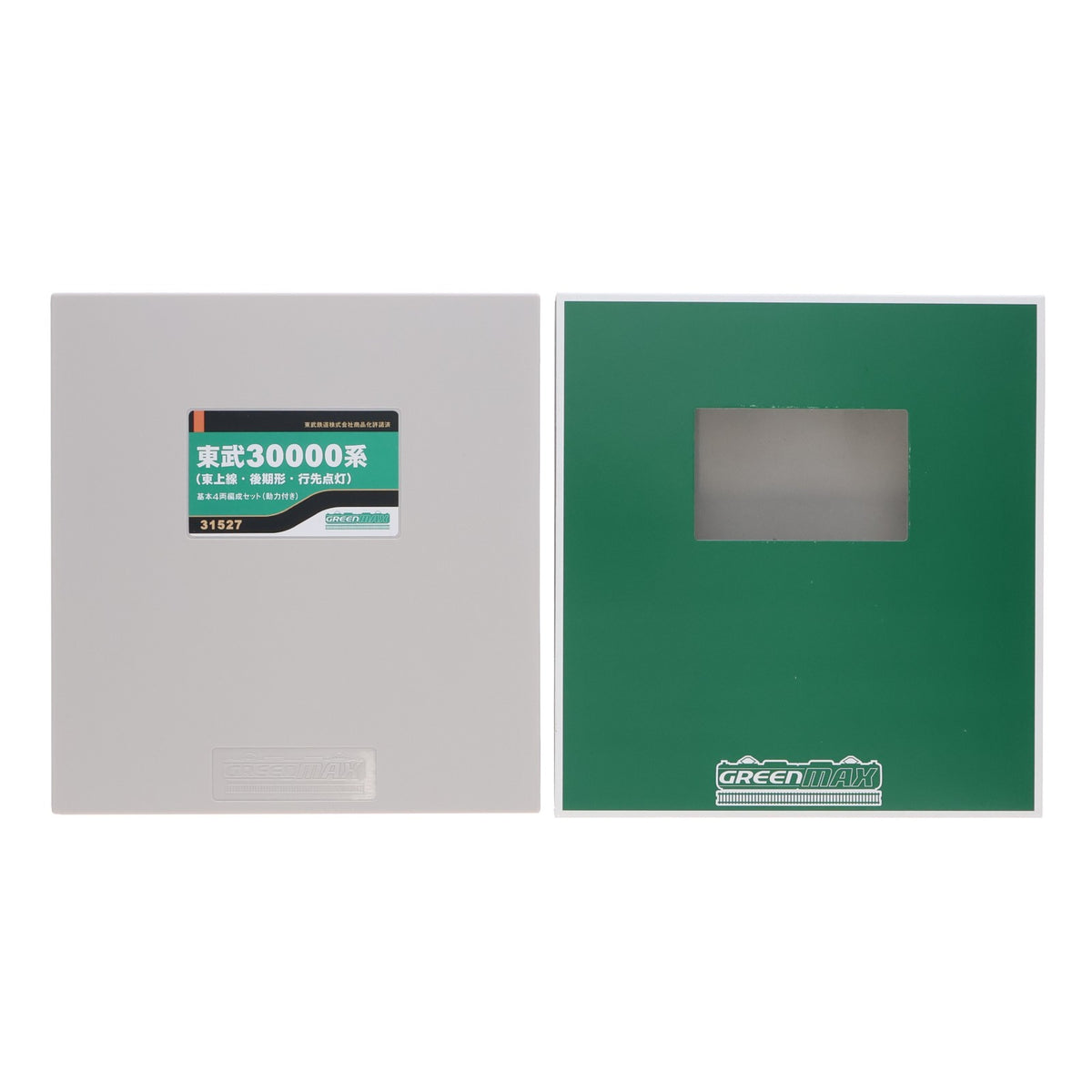【中古即納】[RWM] 31527 東武30000系(東上線・後期形・行先点灯) 基本4両編成セット(動力付き) Nゲージ 鉄道模型 GREENMAX(グリーンマックス)(20211218)